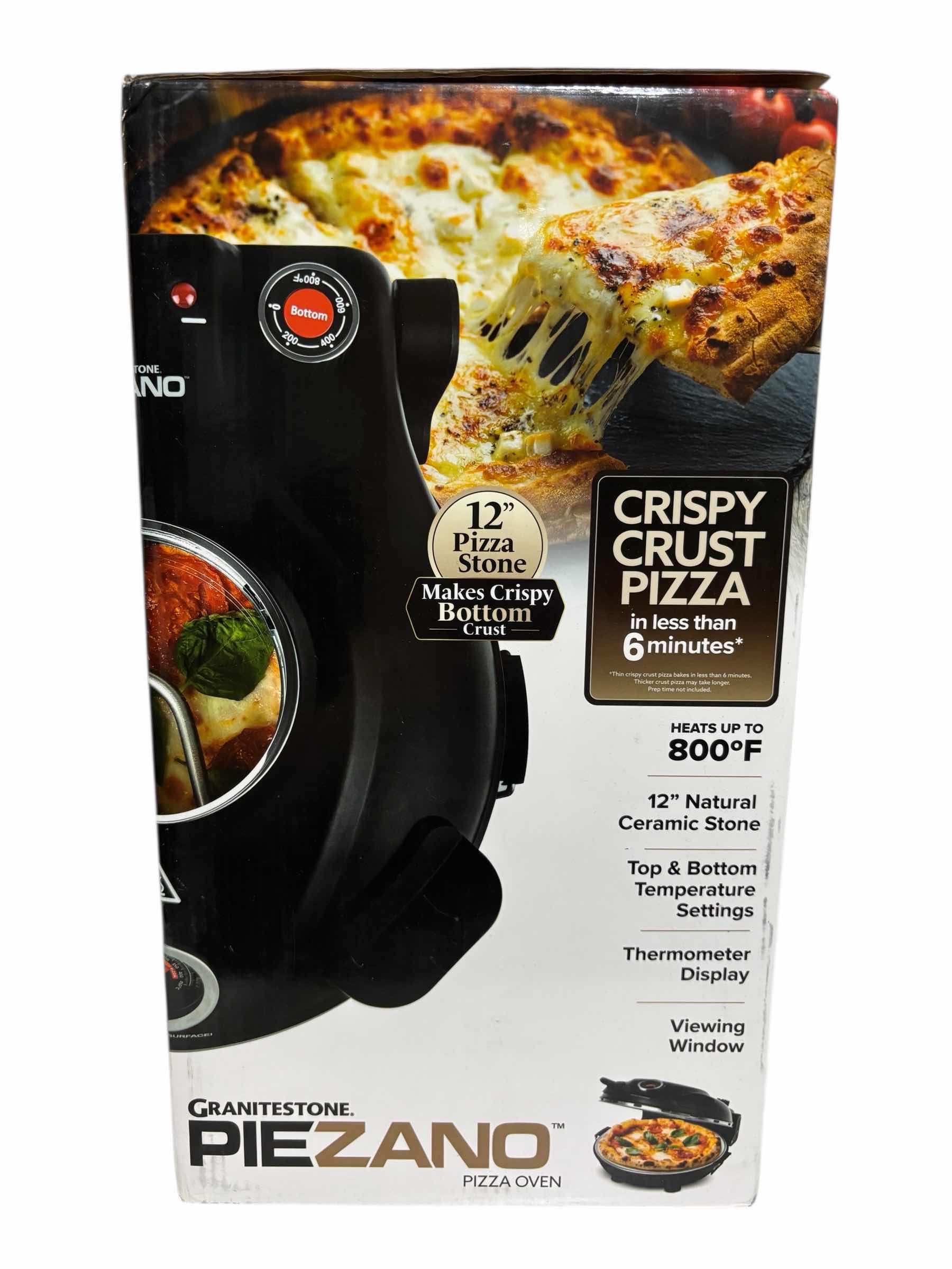 Photo 1 of GRANITESTONE PIEZANO 12” ELECTRIC PIZZA OVEN