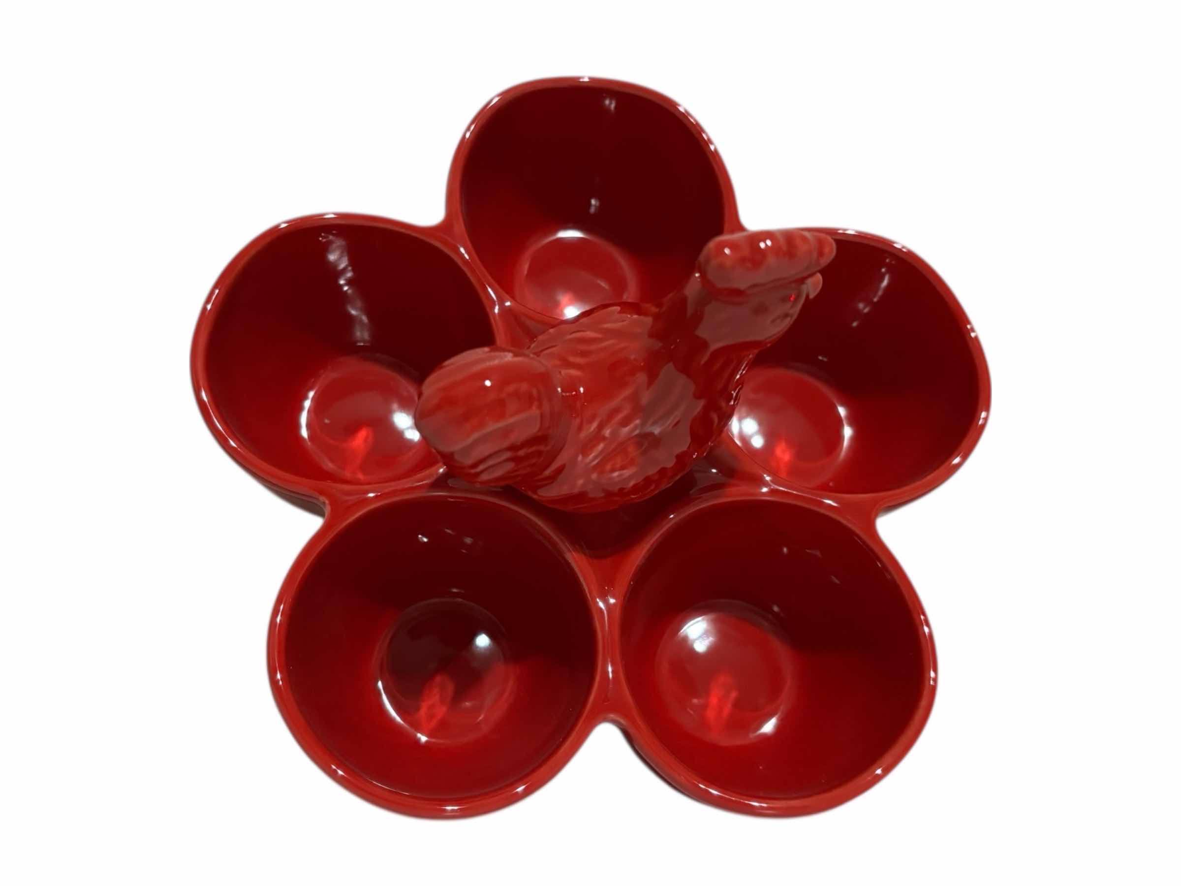 Photo 1 of TEMP-TATIONS OVENWARE SPECIAL EDITION DOODLE DOO CENTERTAINING DIVIDED SERVER DISH