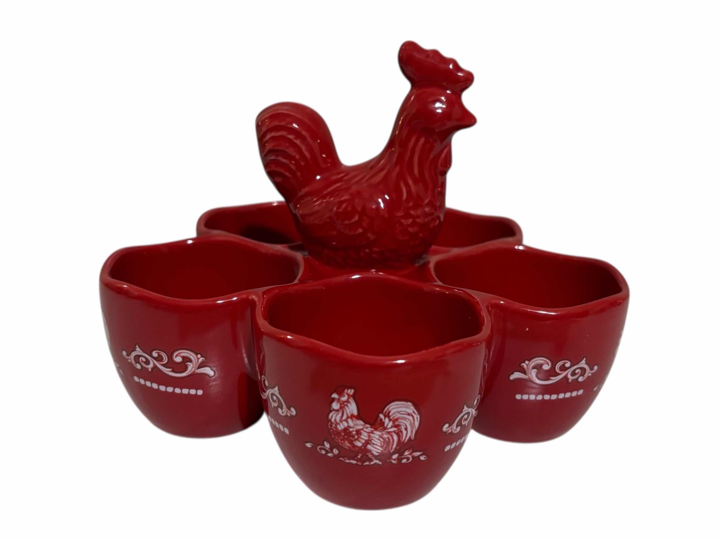 Photo 1 of TEMP-TATIONS OVENWARE SPECIAL EDITION DOODLE DOO CENTERTAINING DIVIDED SERVER DISH