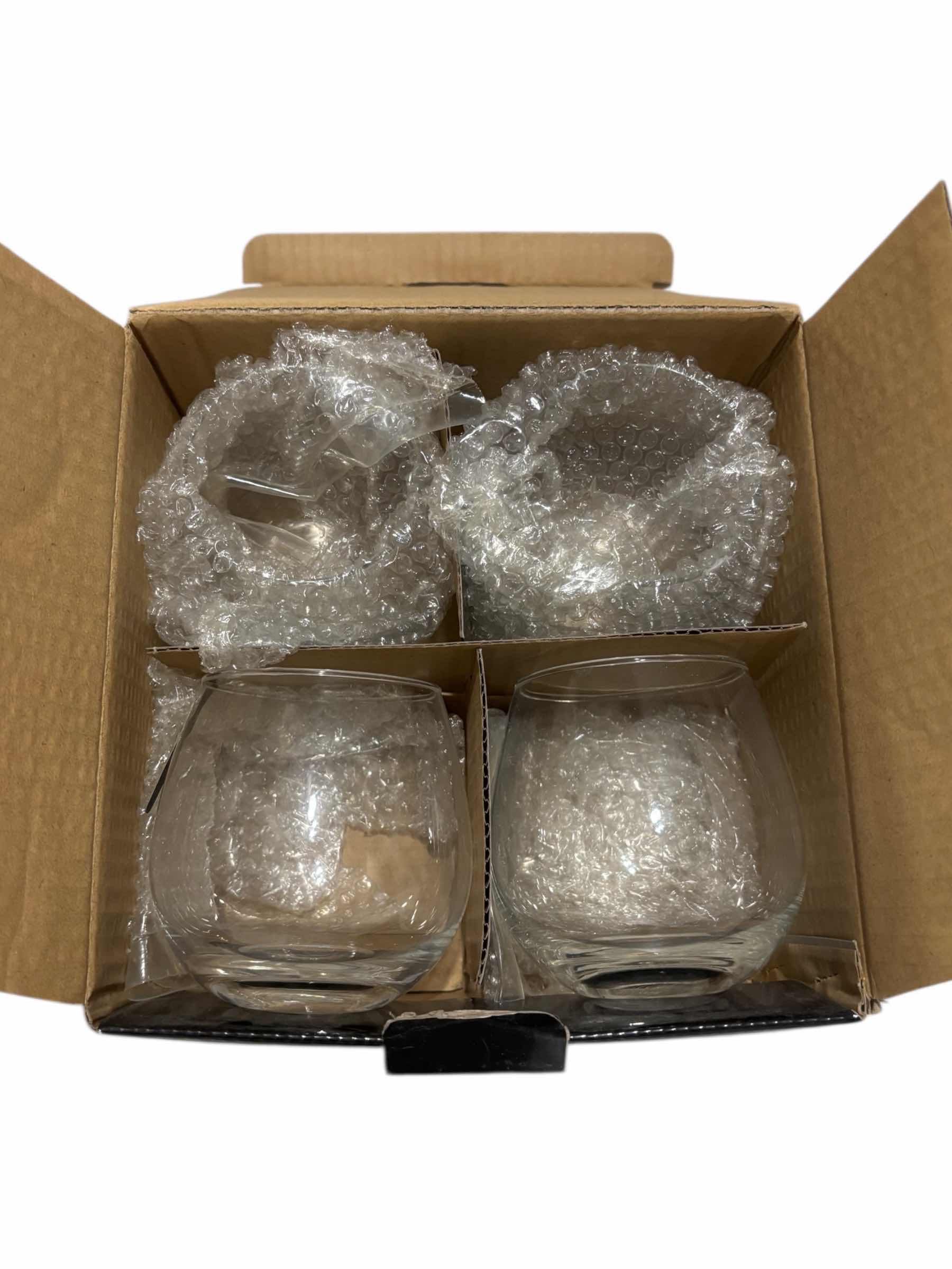 Photo 1 of ROYAL 4 PC WINE CLASS SET & CYPRESS HOME THE COOL TOOL WINE CHILLER STICK