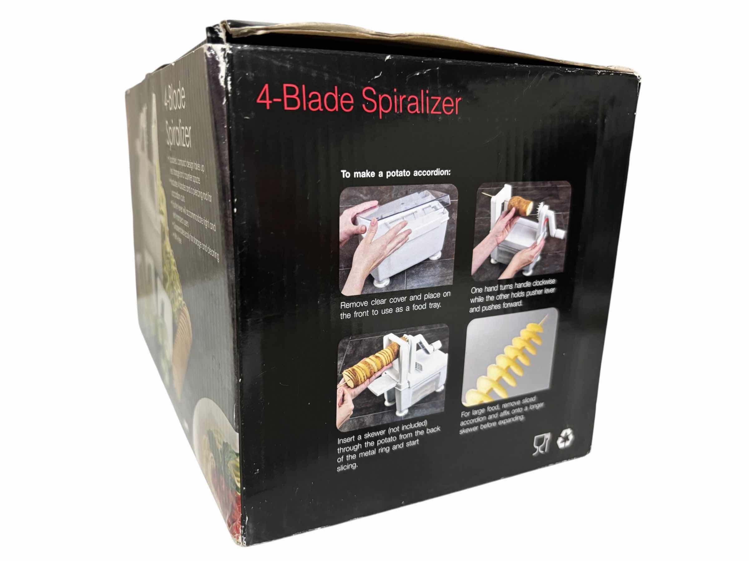 Photo 1 of PADERNO WORLD CUISINE 4-BLADE SPIRALIZER A4982800