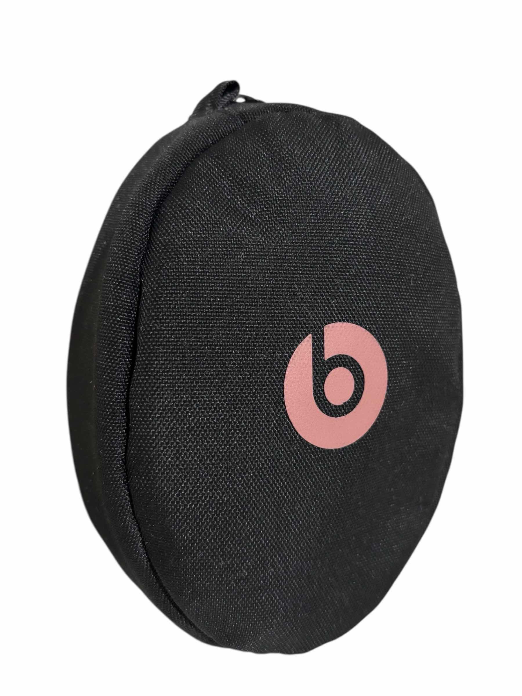 Photo 1 of BEATS BY DRE ROSE GOLD SOLO 3 WIRELESS ON-EAR HEADPHONES W CHARGER & ZIPPED CASE $180