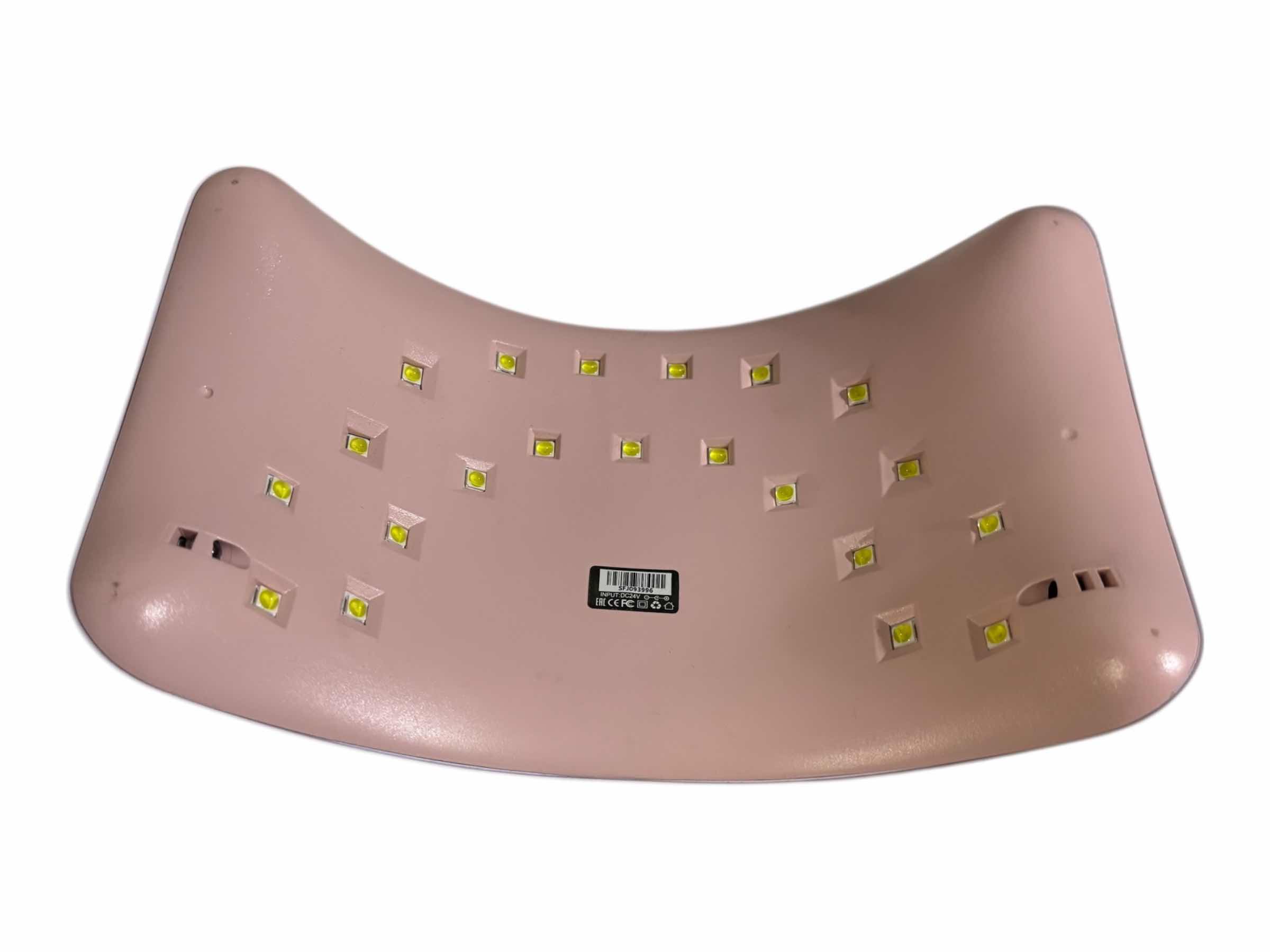 Photo 1 of SUNUV UV LED SMART NAIL LAMP 2.0 NAIL DRYER FOR GEL POLISH W TIMERS, AUTOMATIC SENSOR & LCD DISPLAY W CHARGER CORD $35
