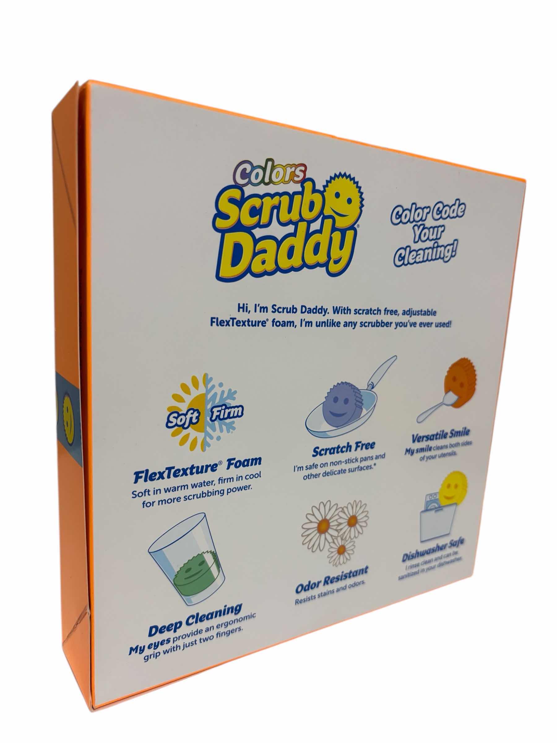 Photo 1 of NIB SCRUB DADDY MULTI-COLOR 4PC SPONGE GIFT SET (2) $15
