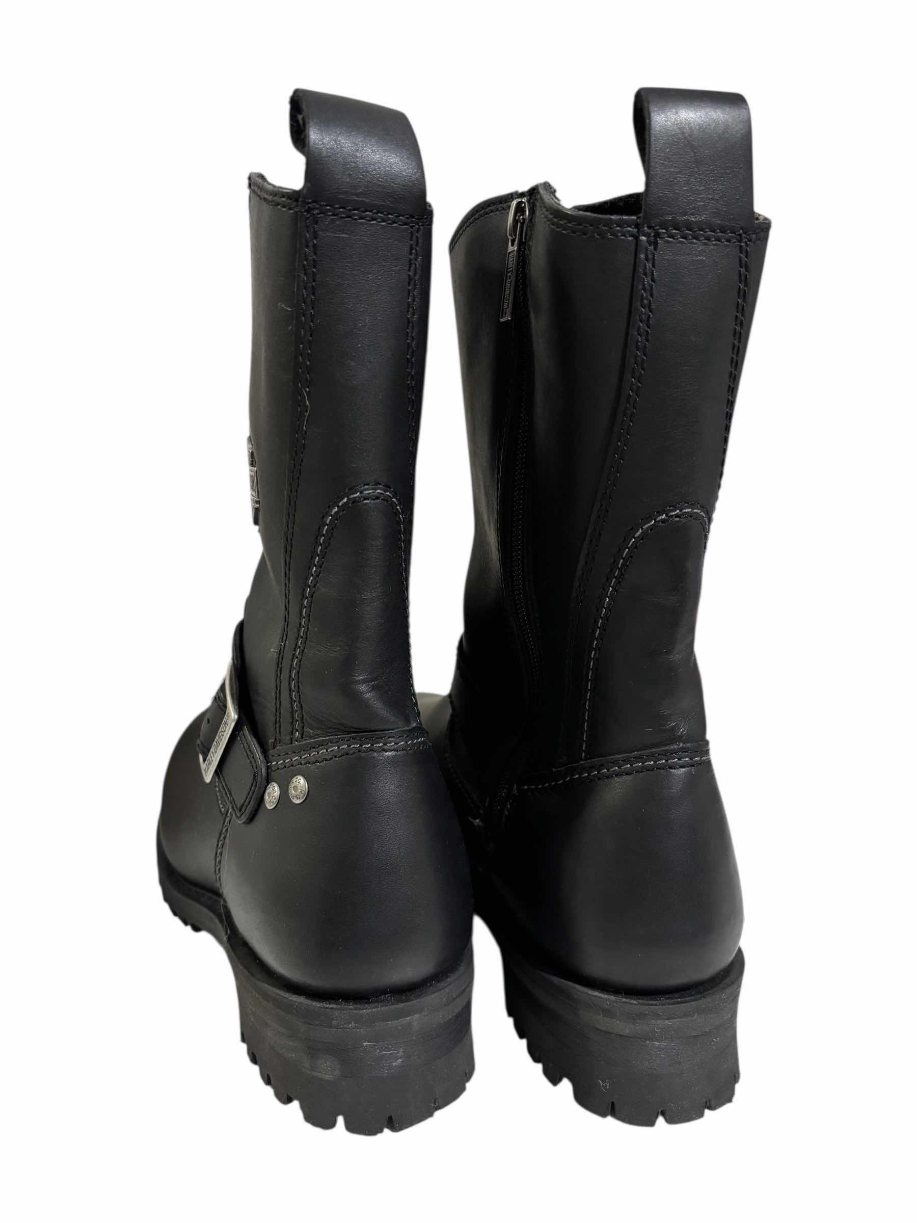 Photo 1 of NEW HARLEY-DAVIDSON MOTORCYCLES FOOTWEAR MENS BLADEN 9” BLACK LEATHER MOTORCYCLE BOOTS SIZE 8.5M, D96155 $200