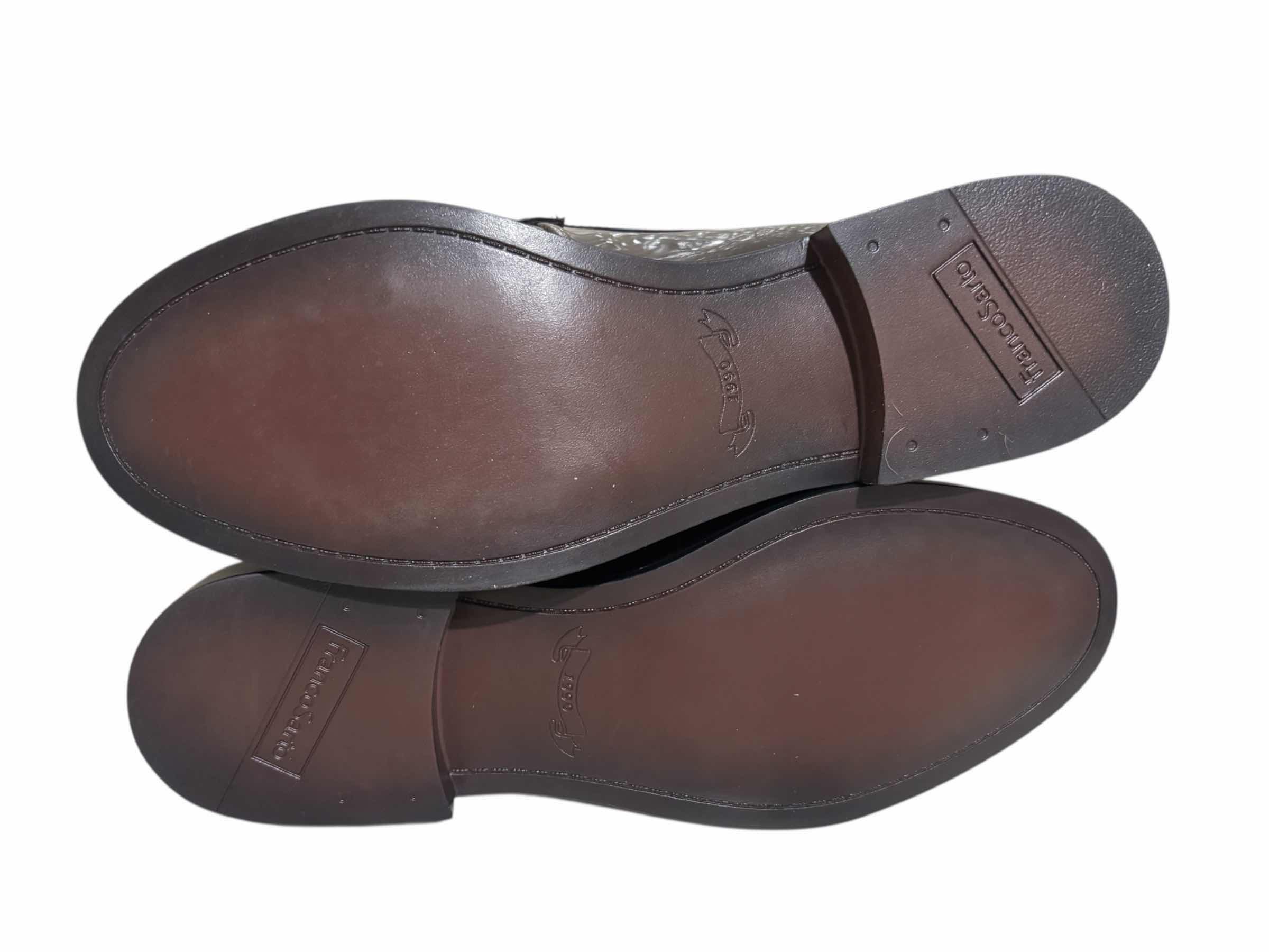 Photo 1 of NIB CAROLYN LOW TASSEL LOAFER, BROWN PATENT LEATHER WOMENS SIZE 8.5M $115