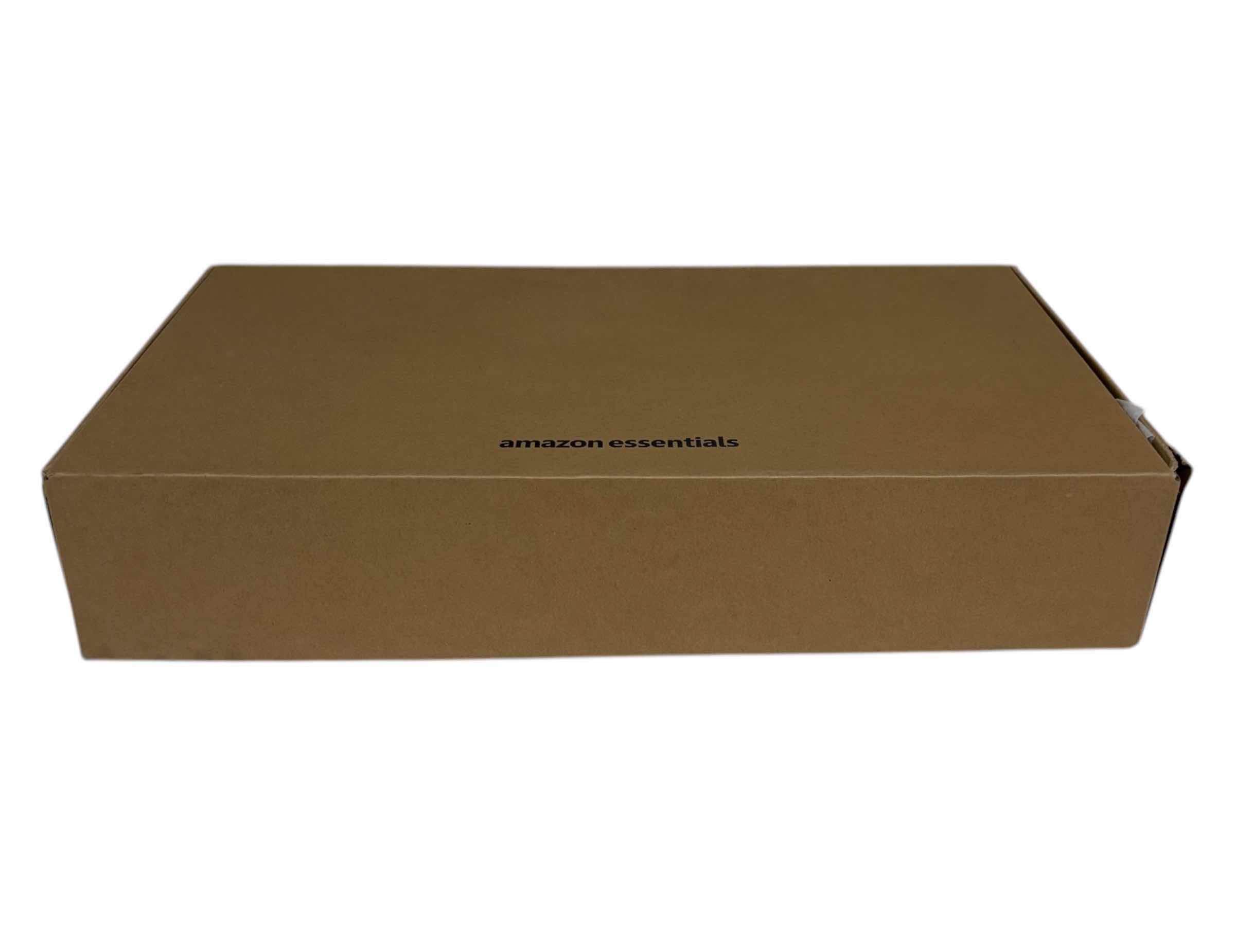 Photo 1 of AMAZON ESSENTIALS WOMENS TALL BOOT W 3” HEEL & ZIPPER, GREY FAUX SUEDE WOMENS SIZE 8.5