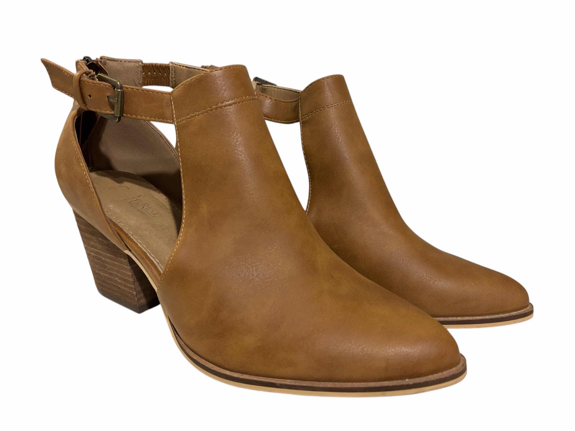 Photo 1 of CATHERINE MALANDRINO FIMBY ANKLE BOOTIE, BROWN WOMENS SIZE 8.5