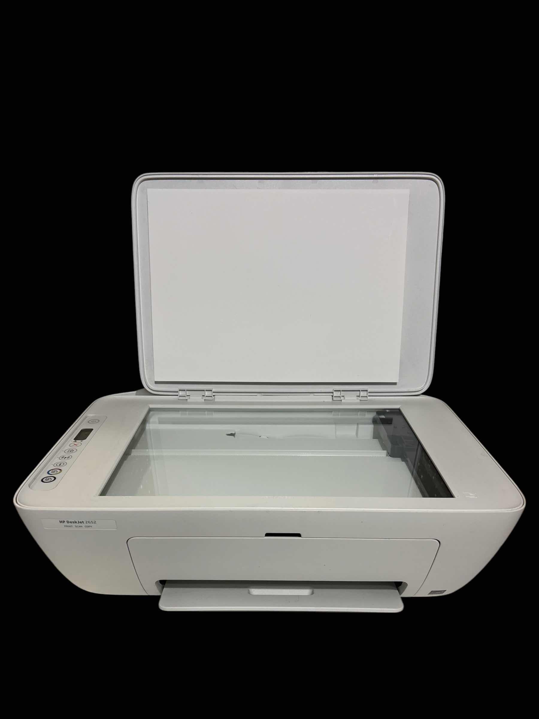 Photo 1 of HP DESKJET 2652 ALL-IN-ONE WIRELESS COLOR INKJET PRINTER, SCANNER, COPIER W 2 PC REPLACEMENT INK CARTRIDGES