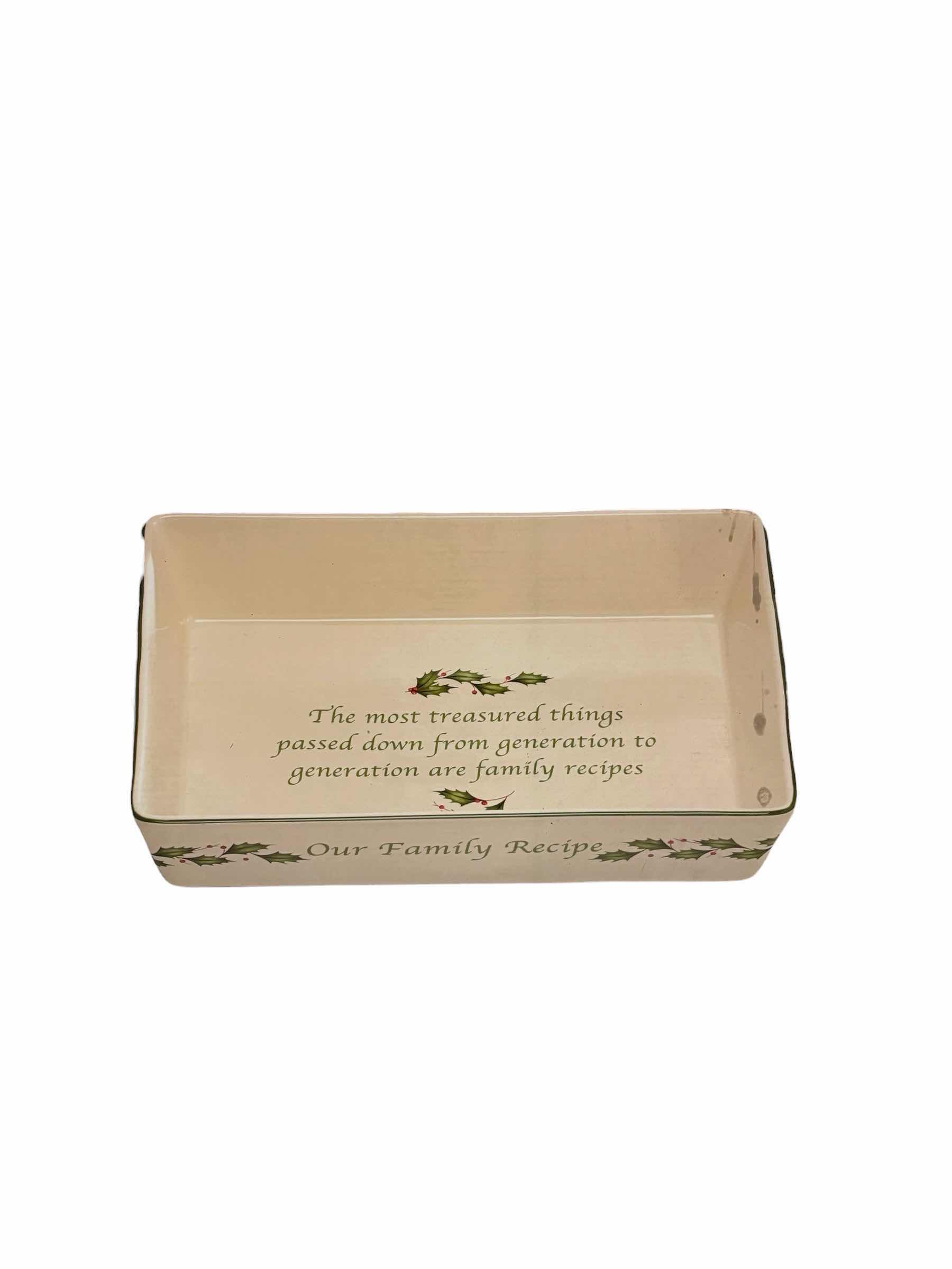 Photo 1 of LENOX HOLIDAY BERRY TRAY 13”