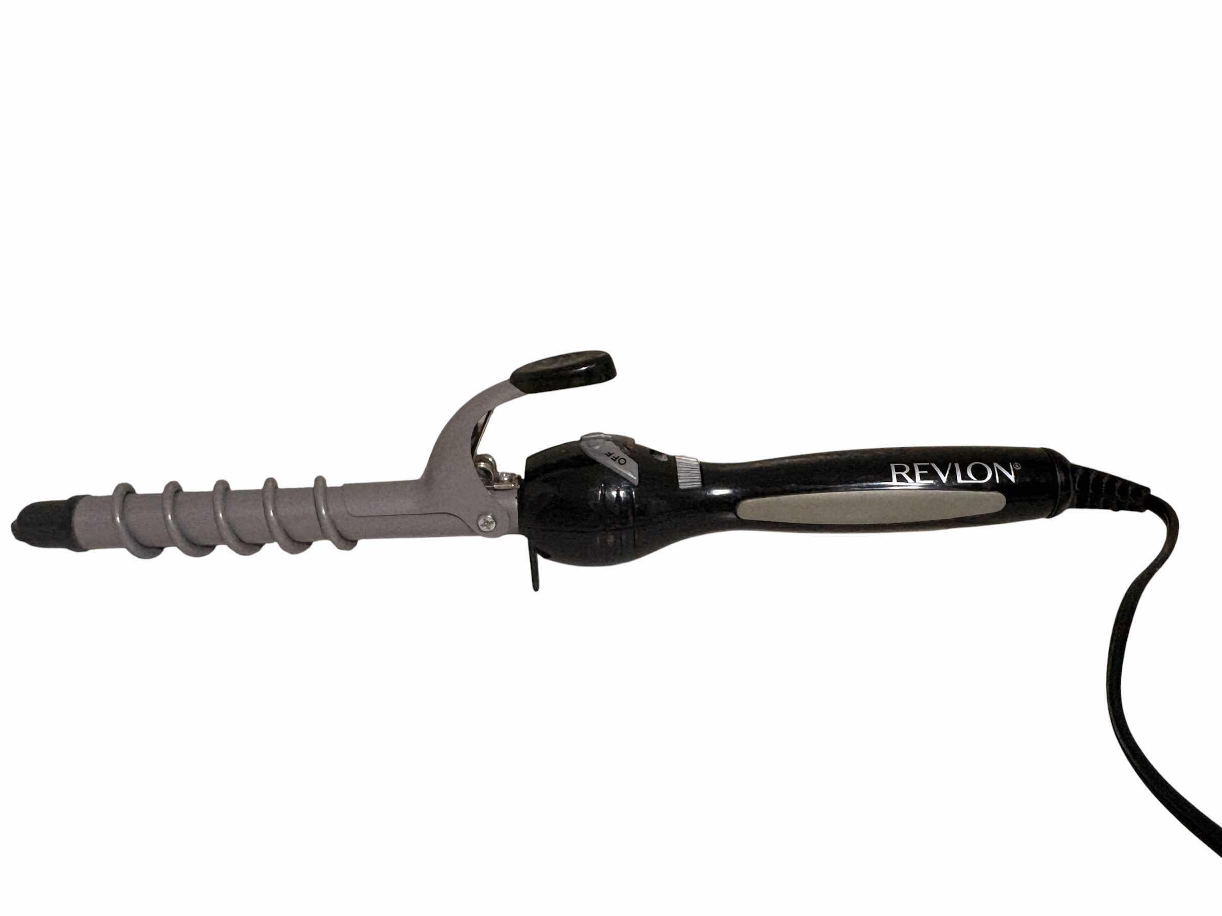 Photo 1 of BELLEZZA AND REVLON CURLING IRONS 1”