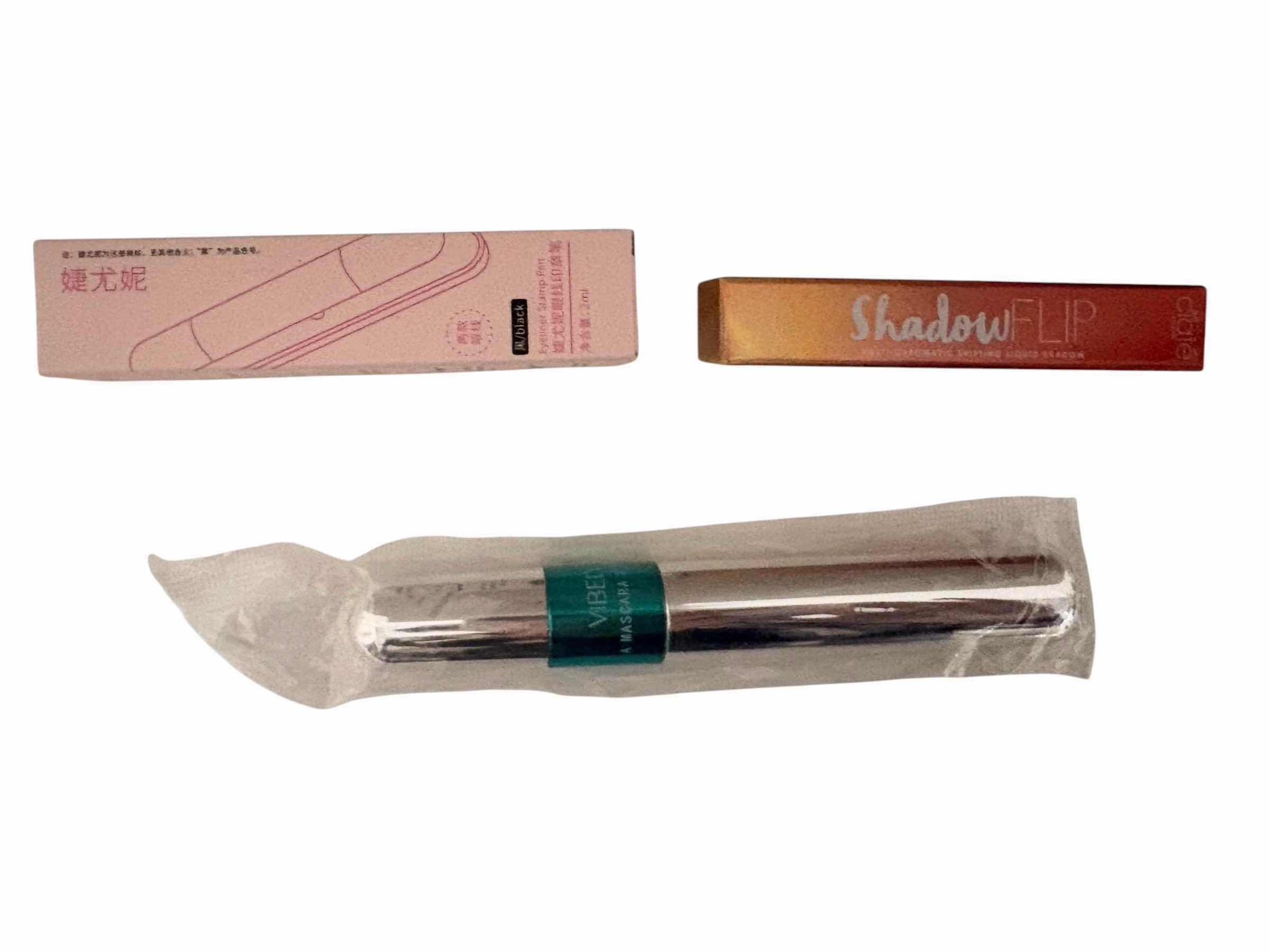 Photo 1 of EYELINER STAMP, LIQUID EYESHADOW, & MASCARA