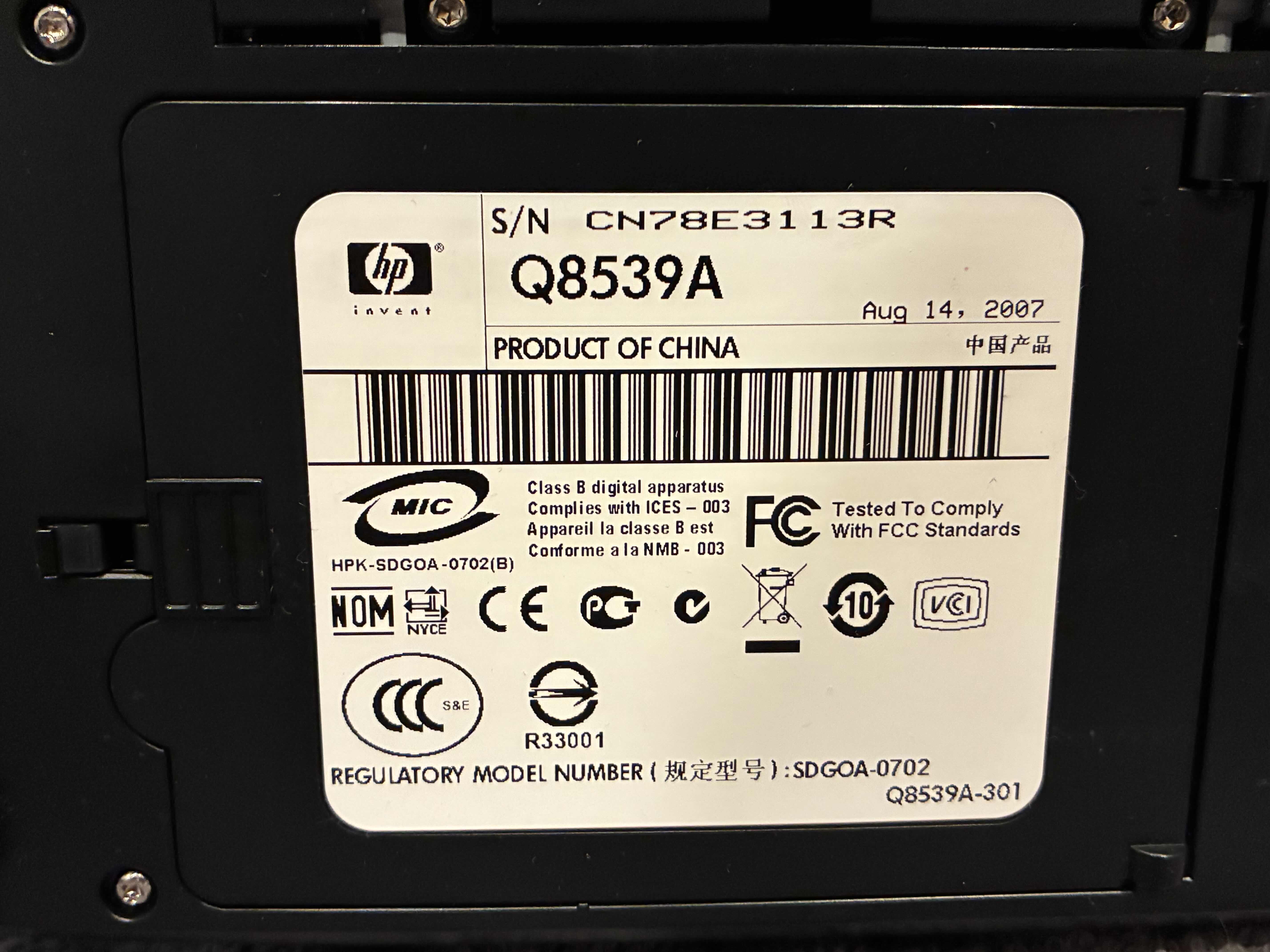 Photo 1 of HP PHOTO SMART MINI PRINTER W TRAVEL BAG A267