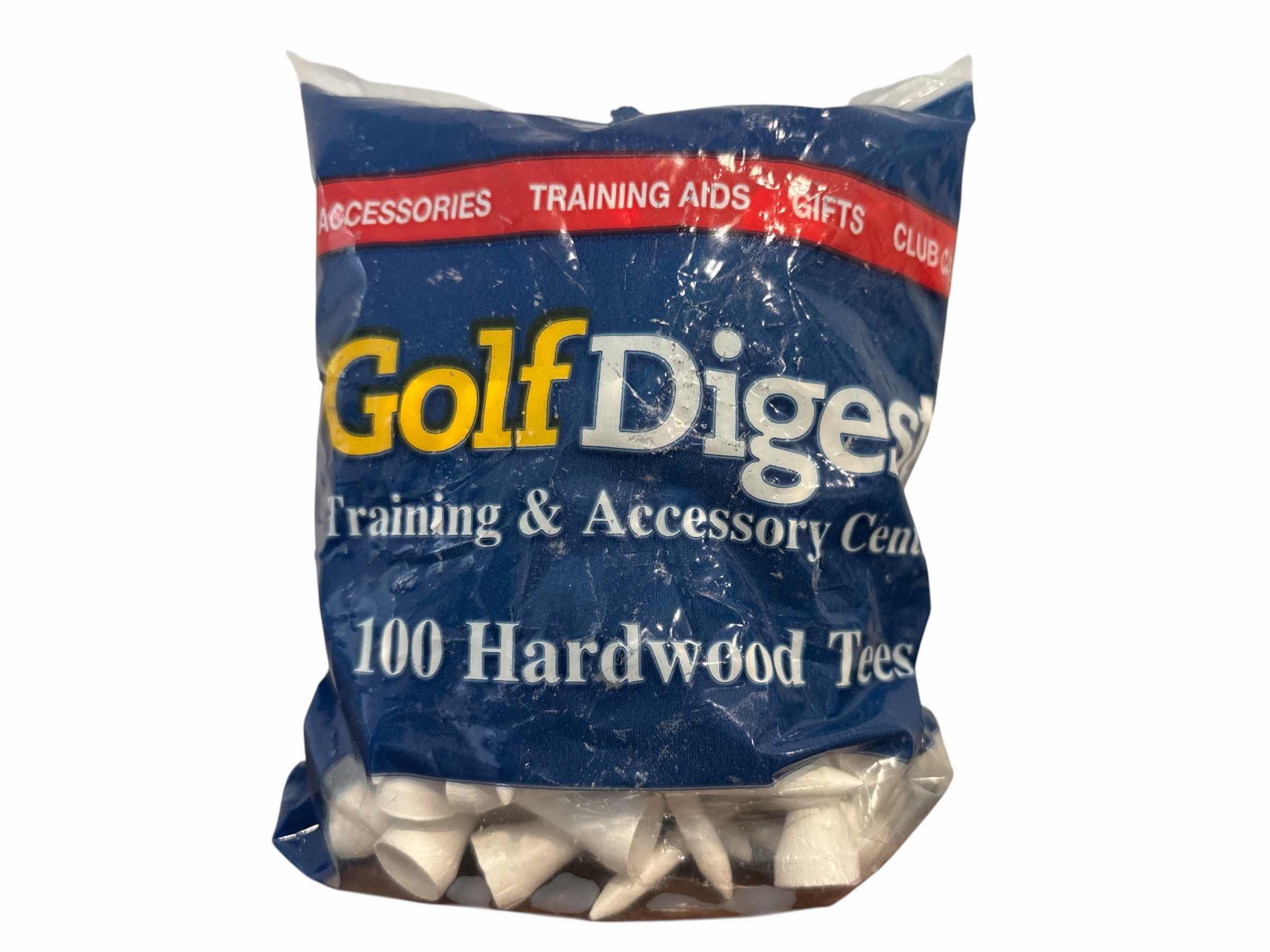 View 2 of GOLF DIGEST HARDWOOD TEES (OPEN BAG), NIP ATHLETIC WORKS PRACTICE GOLF BALLS (15 CT) & NIB DUNLOP 360MX GOLF BALLS (3-PACK)