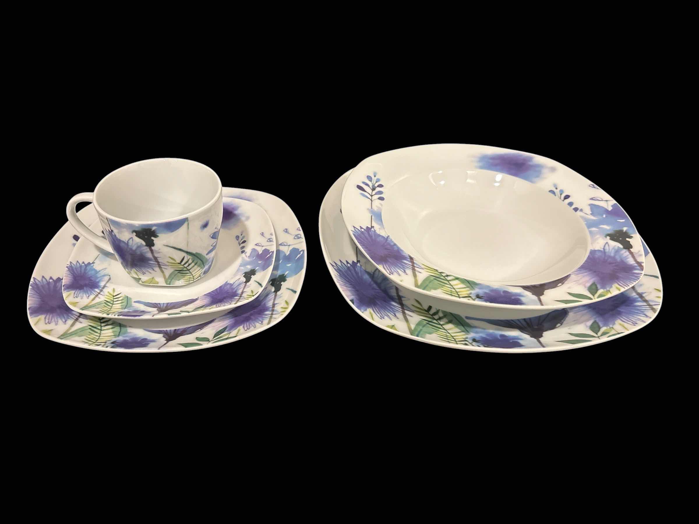 Photo 1 of 29 PC FLORAL DISH SET