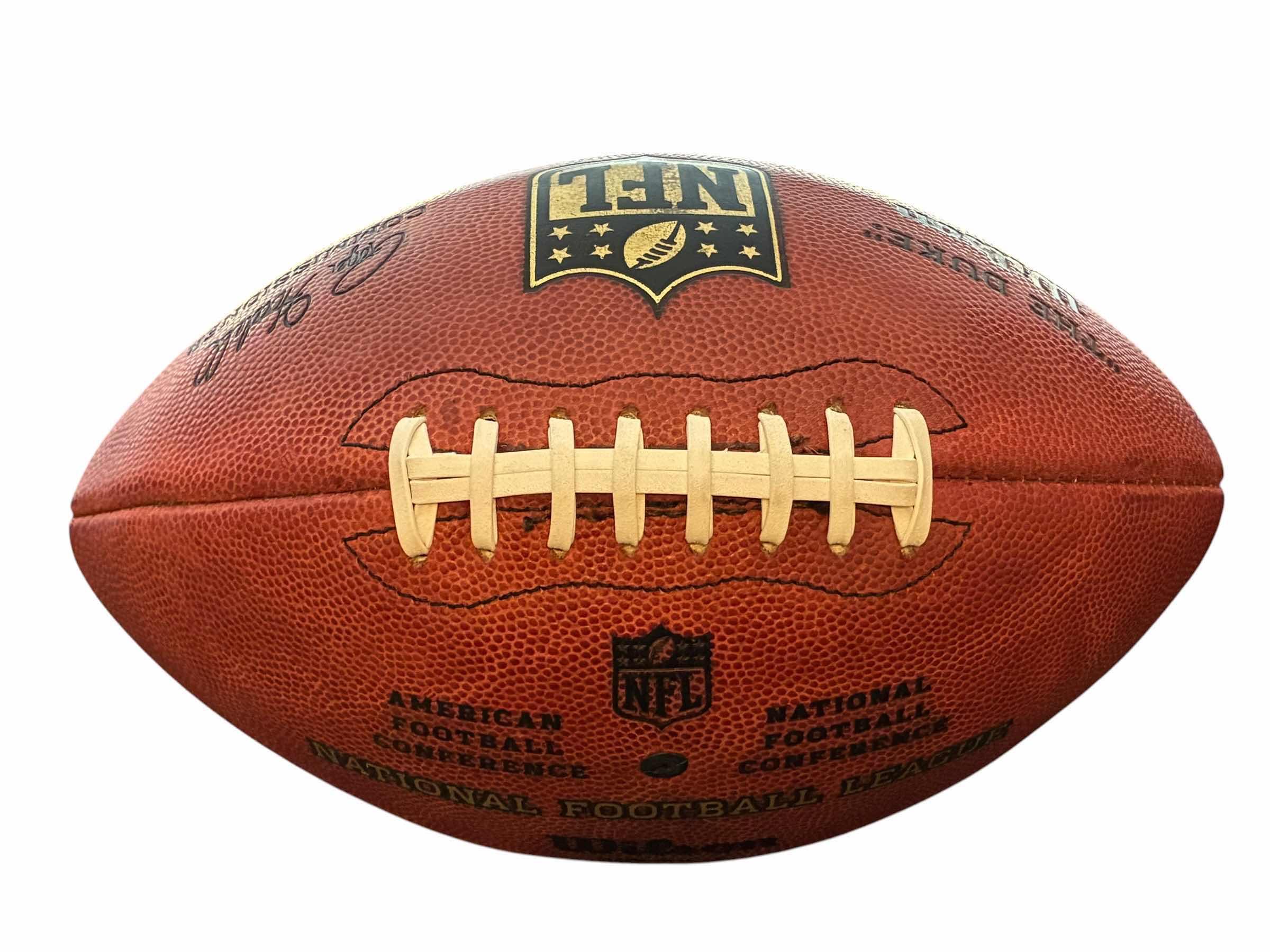 Photo 1 of THE DUKE COMMISSIONER ROGER GOODELL OFFICIAL NFL RAMS WILSON FOOTBALL
