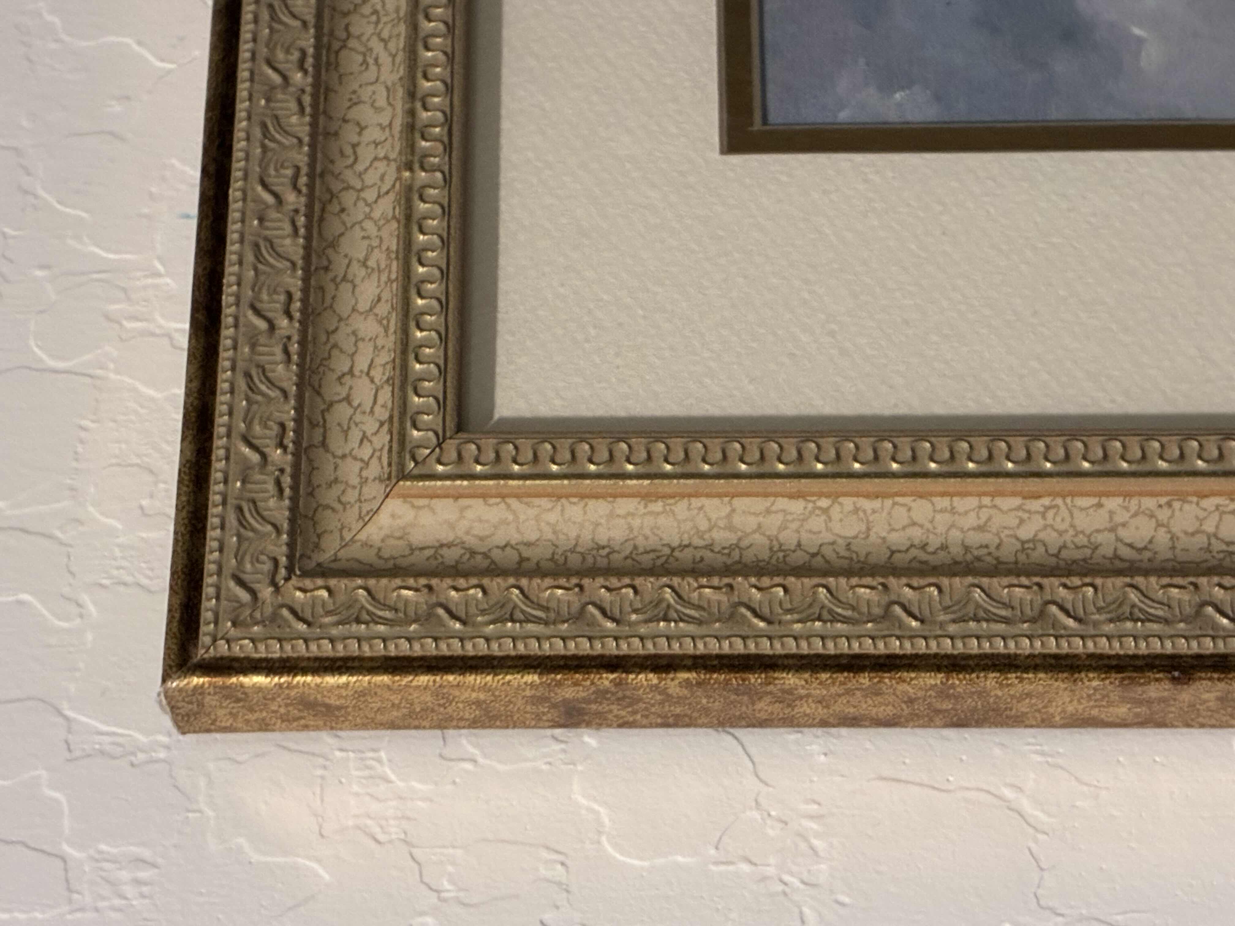 Photo 1 of STROLL AND PARIS FRAMED ARTWORK 20“ X 17“