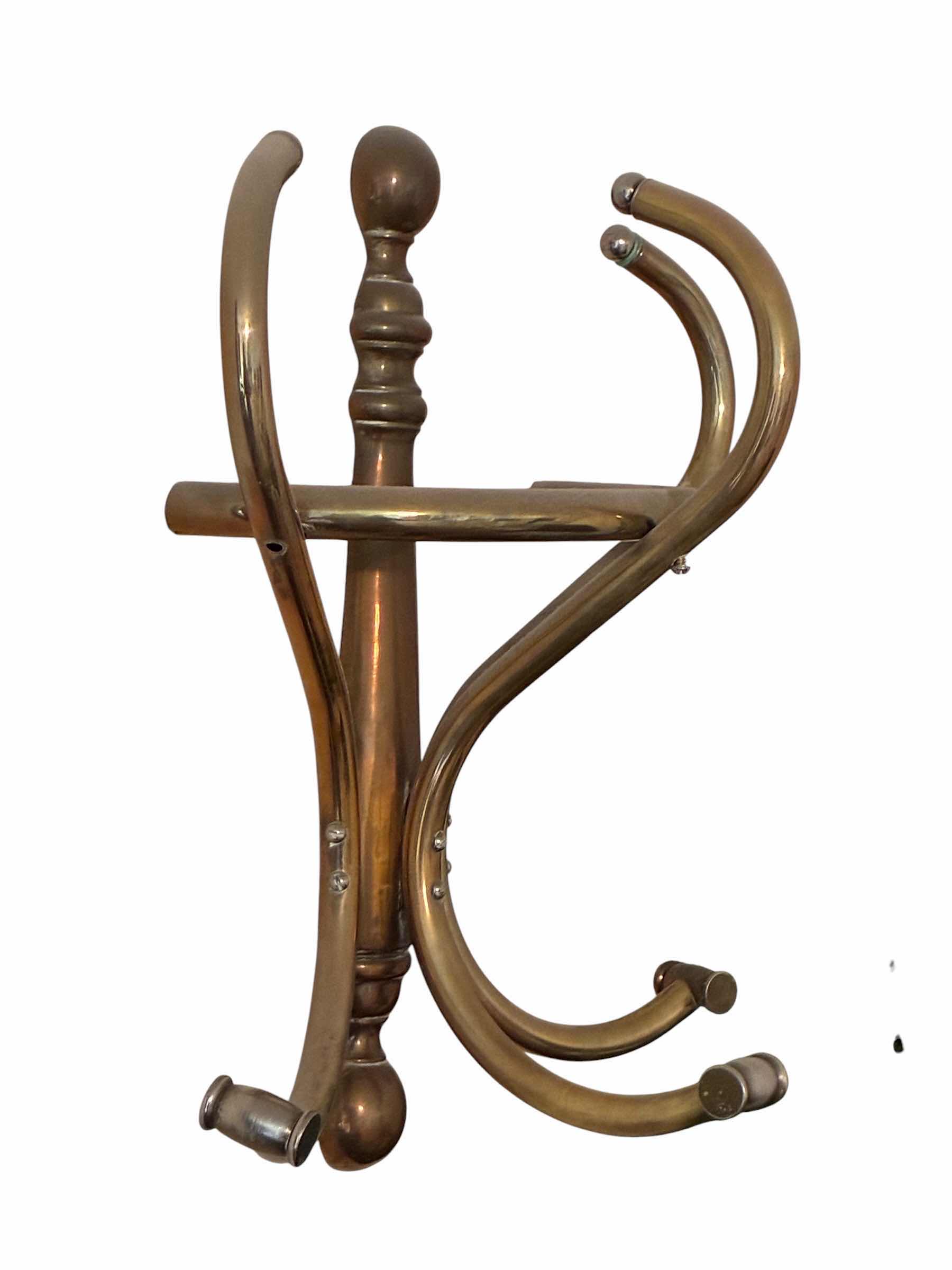 Photo 1 of BRASS 3 HAT RACK 14“ X 16“
