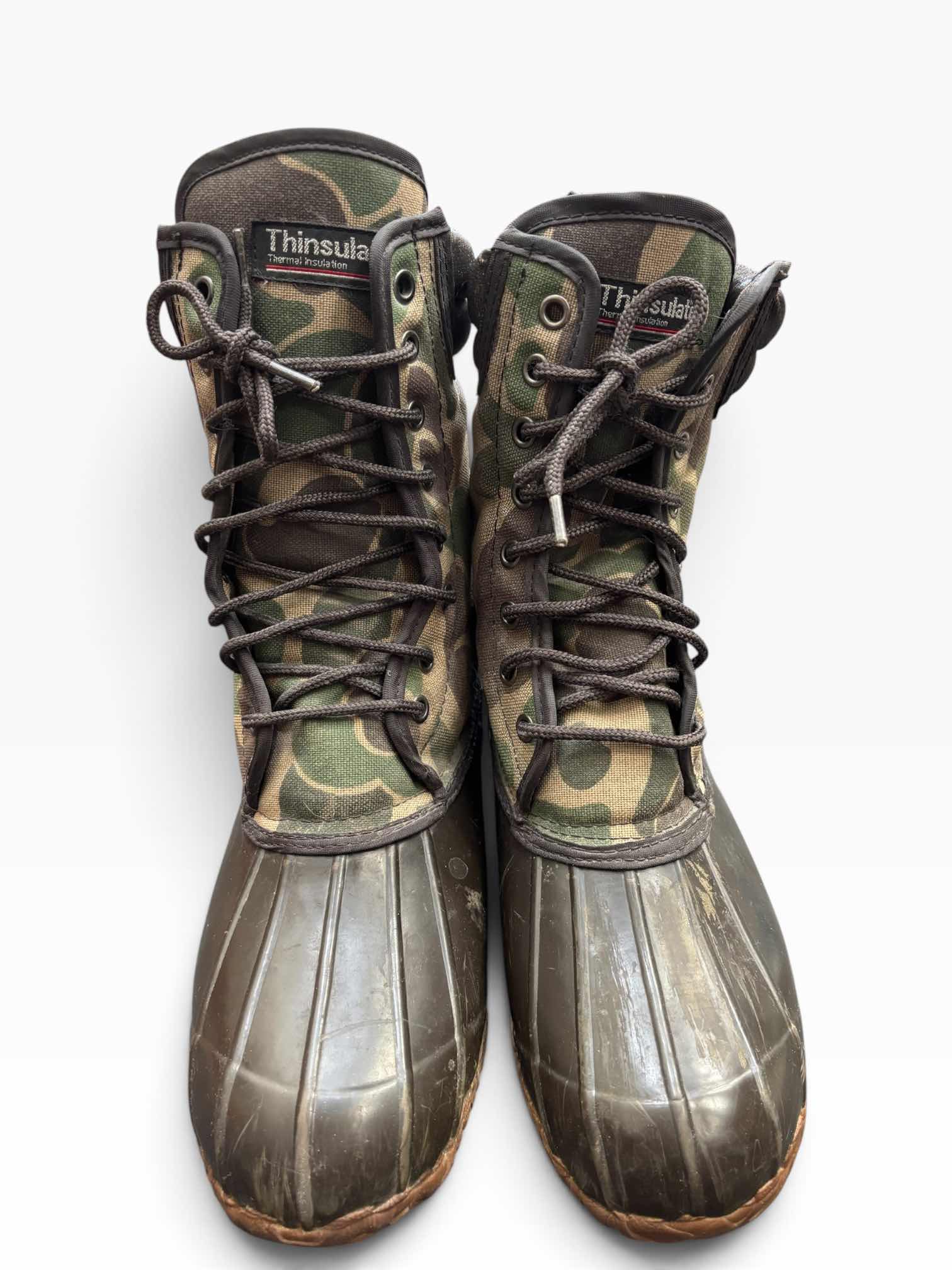 Photo 1 of THINSULATE PRO LINE CAMOUFLAGE BOOT, MENS SIZE 9 $70