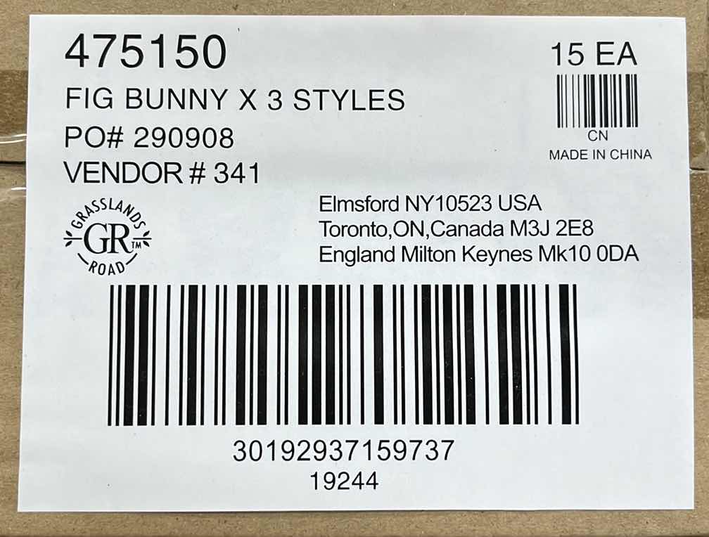 Photo 1 of 15-FOAM BUNNY DECOR