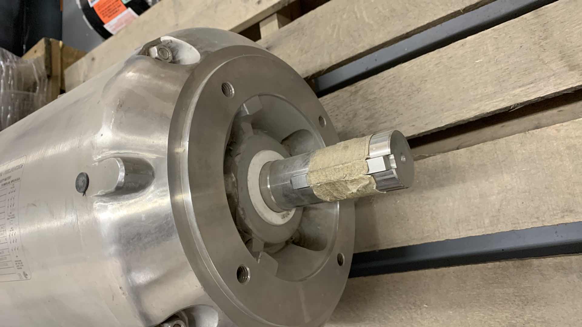 Photo 1 of BALDOR RELIANCE STAINLESS STEEL WASH DOWN DUTY MOTOR CESSWDM23933T 