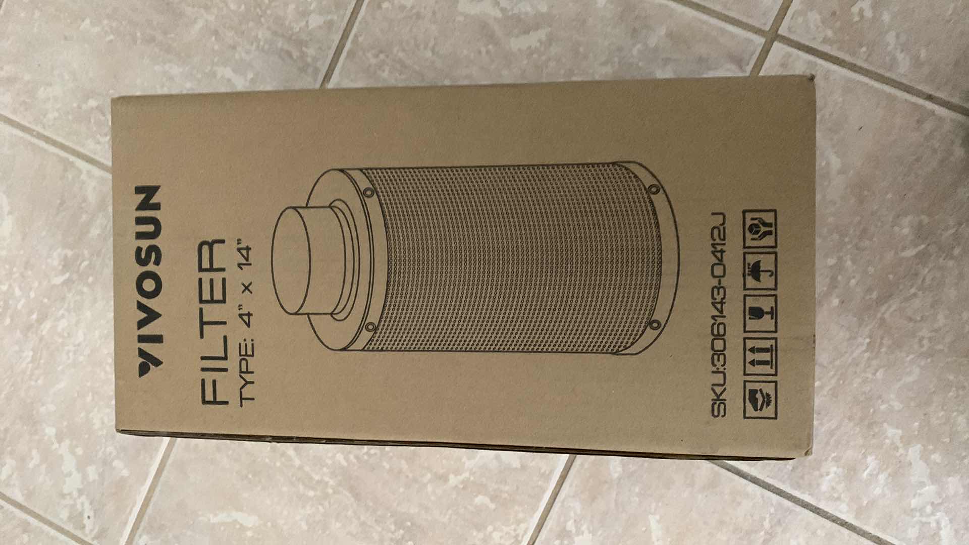 Photo 1 of 2-VIVOSUN FILTERS AND ASSORTED GROWING ACCESSORIES