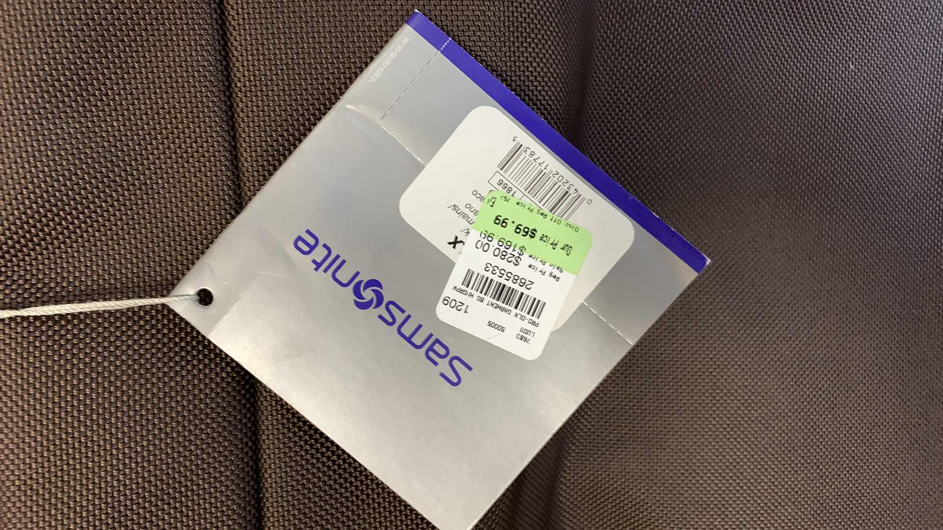 Photo 1 of 2 PIECES OF SAMSONITE LUGGAGE