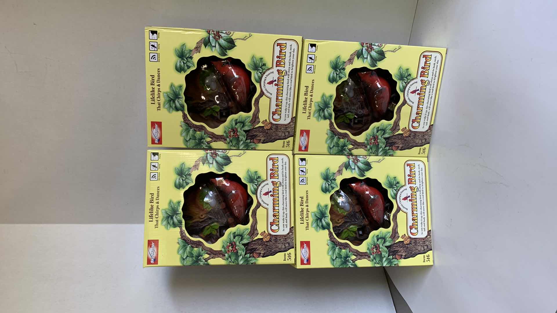 Photo 1 of 4- SKY MASTER CHARMING BIRDS ANIMATED