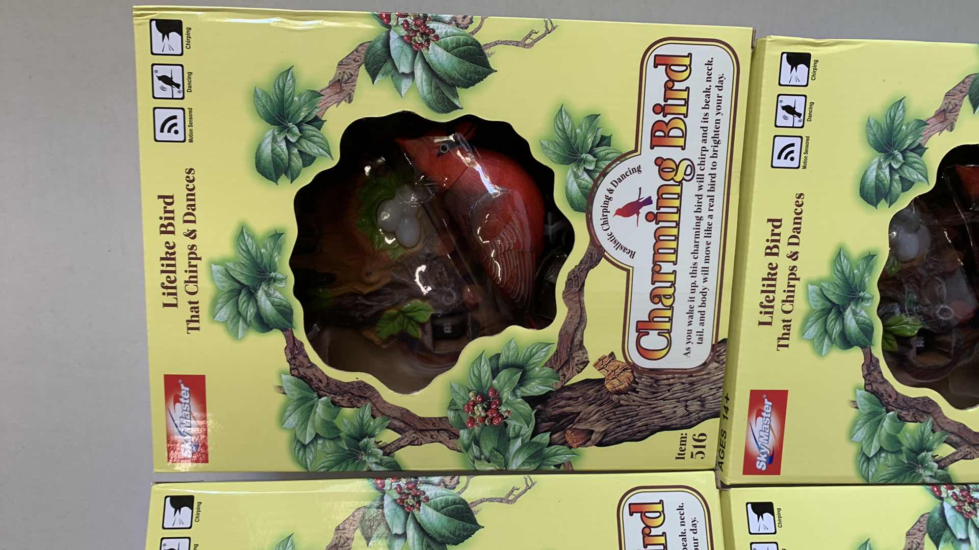 Photo 1 of 4- SKY MASTER CHARMING BIRDS ANIMATED