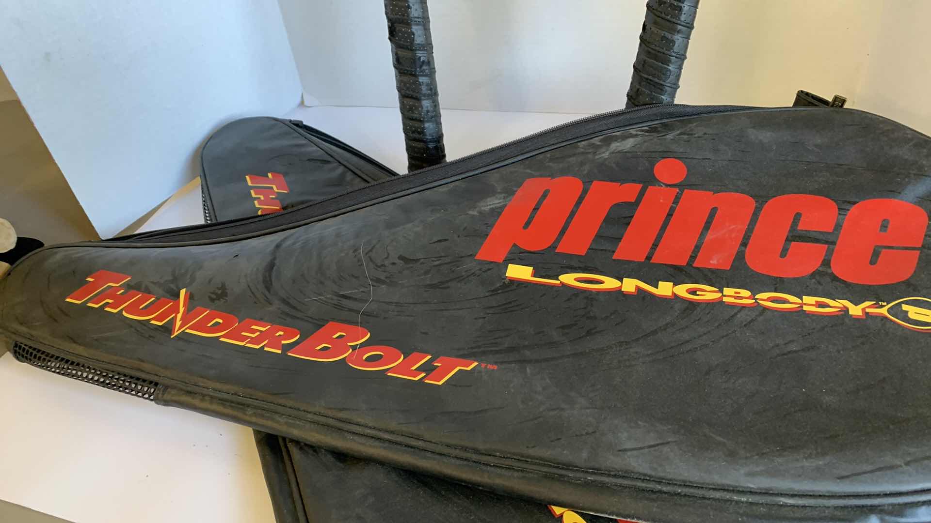 Photo 1 of 2 PRINCE LONGBODY TENNIS RAQUETS AND BALLS
