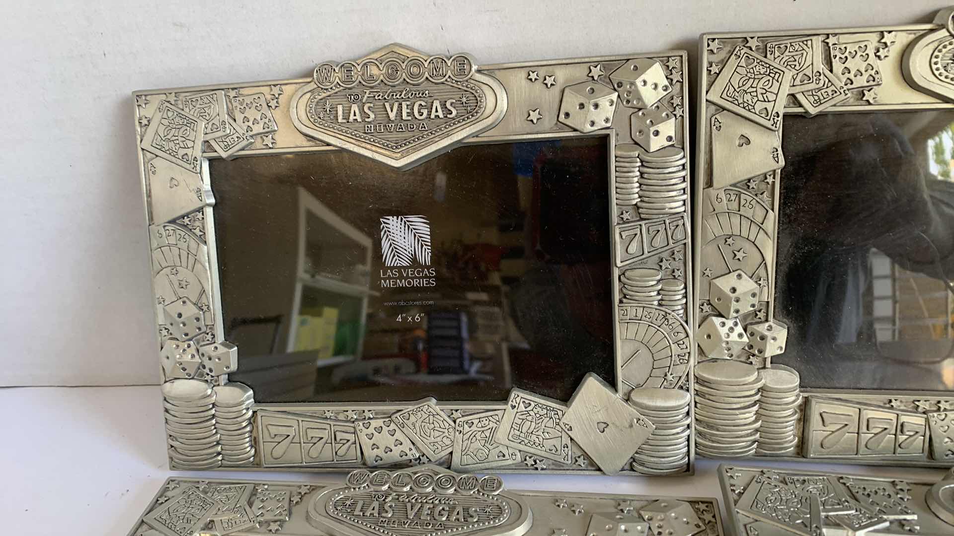 Photo 1 of 4 METAL LAS VEGAS THEMED PICTURE FRAMES