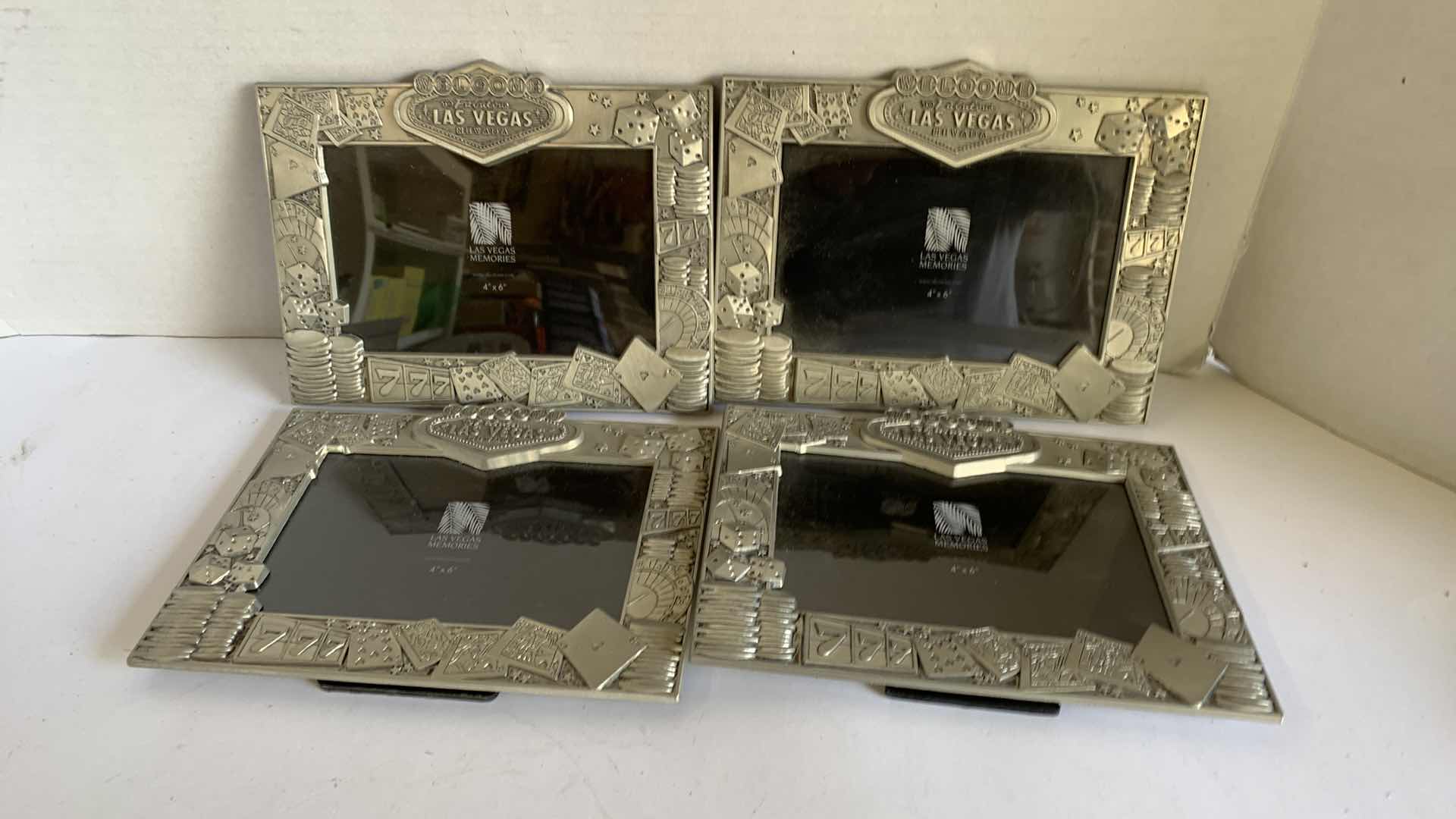 Photo 1 of 4 METAL LAS VEGAS THEMED PICTURE FRAMES