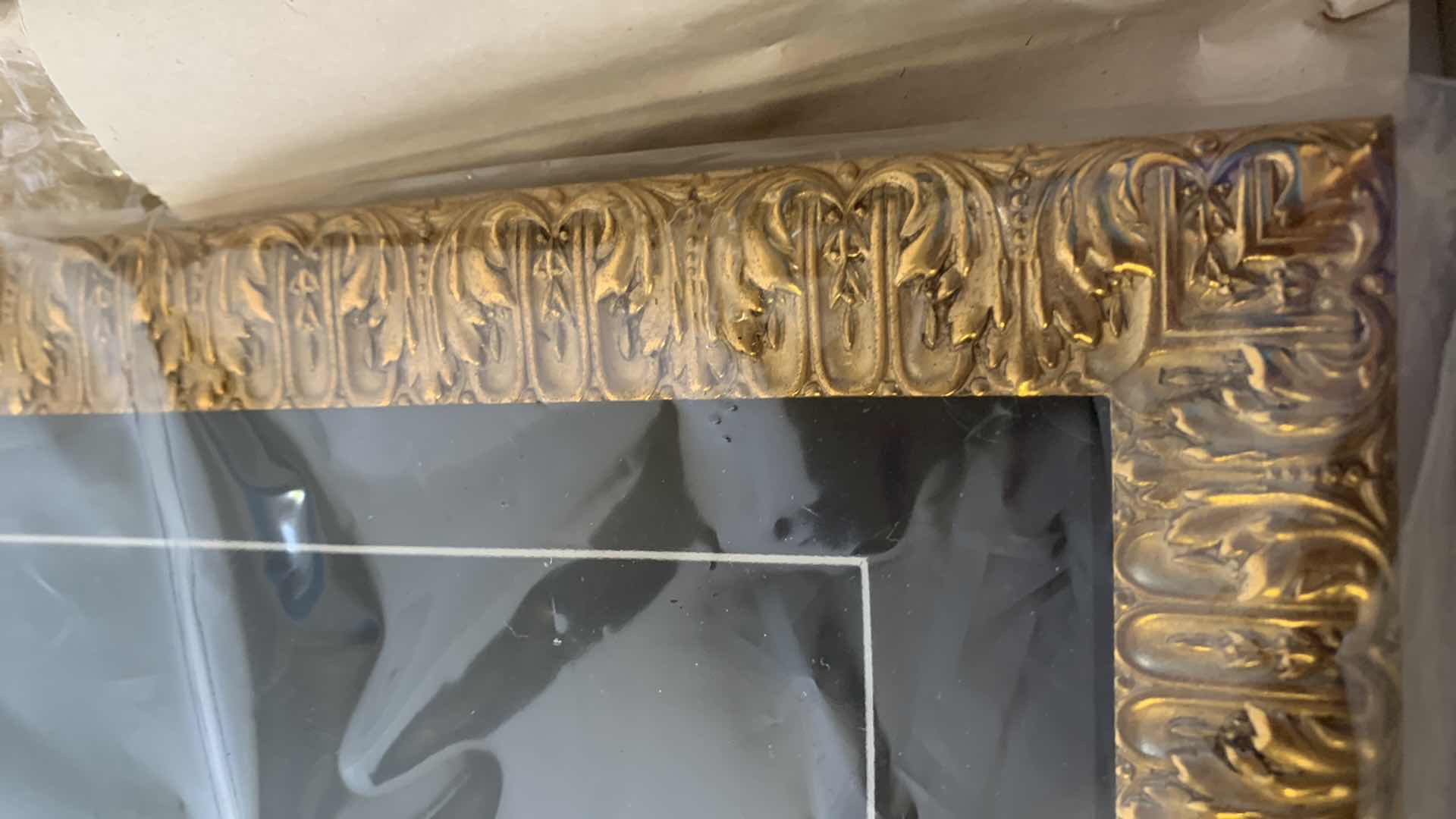 Photo 1 of 18K ELIAS ARTMETAL GOLD ELECTOPLATE PICTURE FRAME FOR 8” X 10”