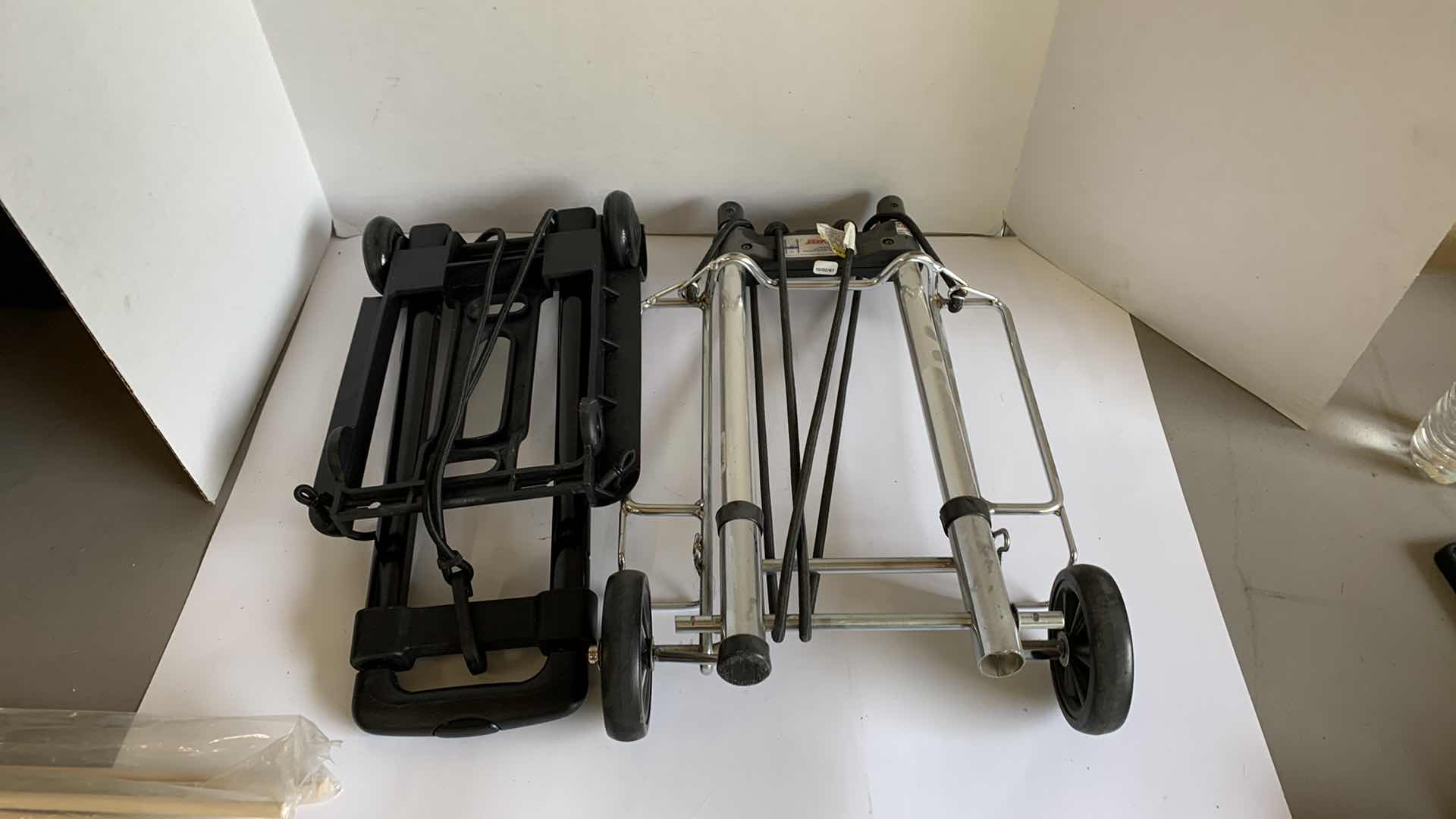 Photo 1 of 2 WHEELED FOLDING LUGGAGE CARTS