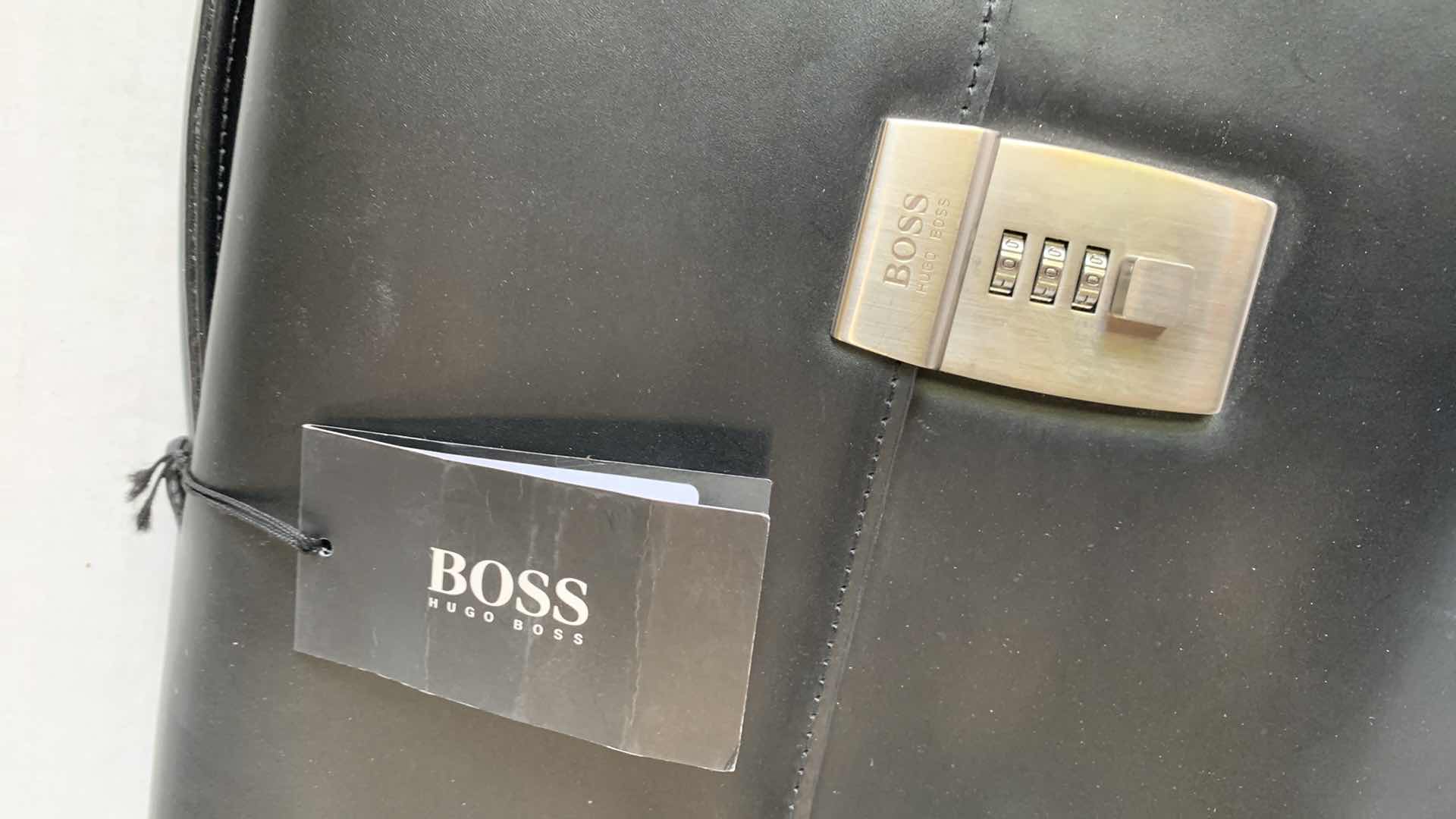 Photo 1 of HUGO BOSS LEATHER BRIEFCASE