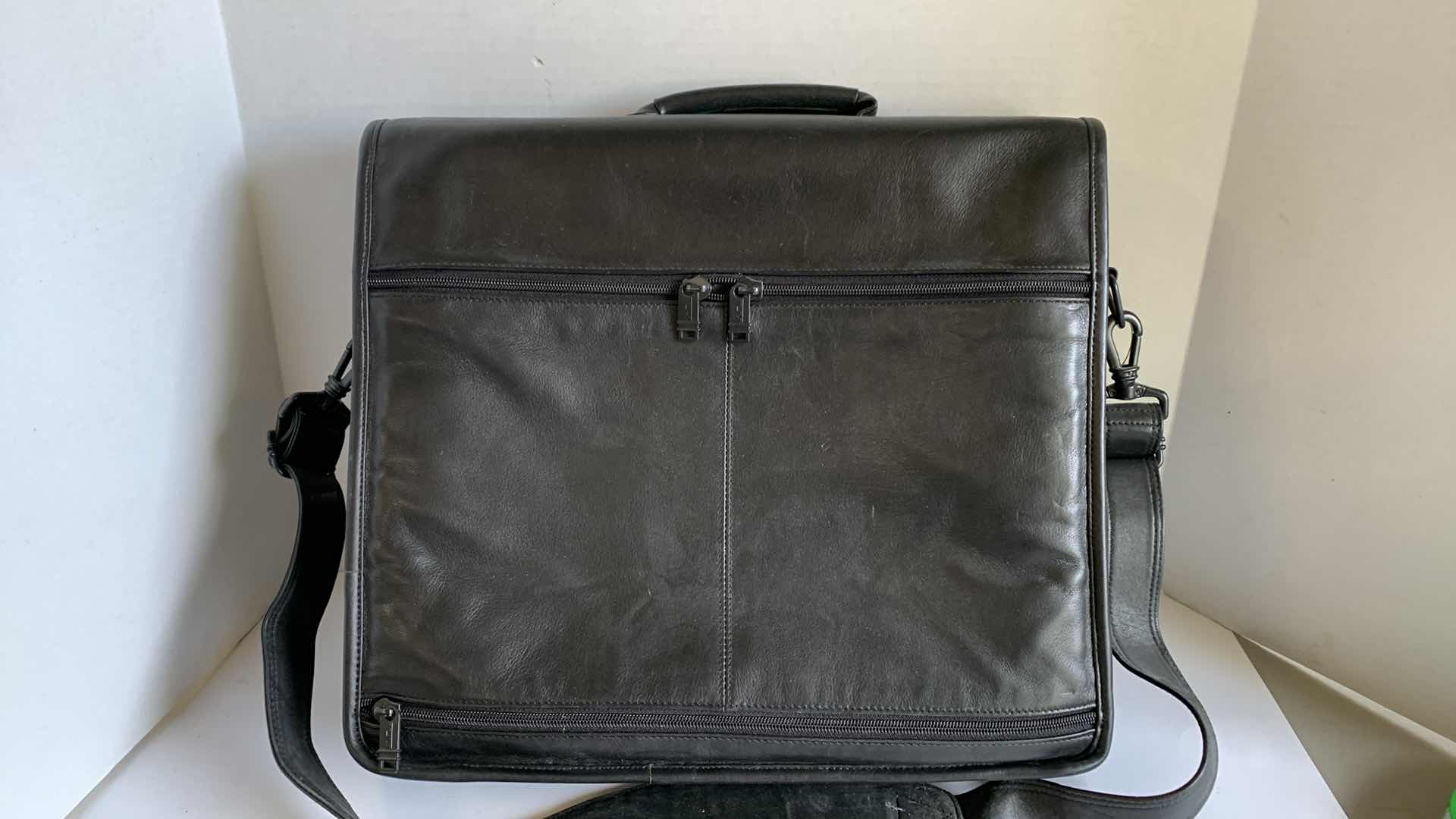 Photo 1 of TUMI LEATHER BRIEFCASE