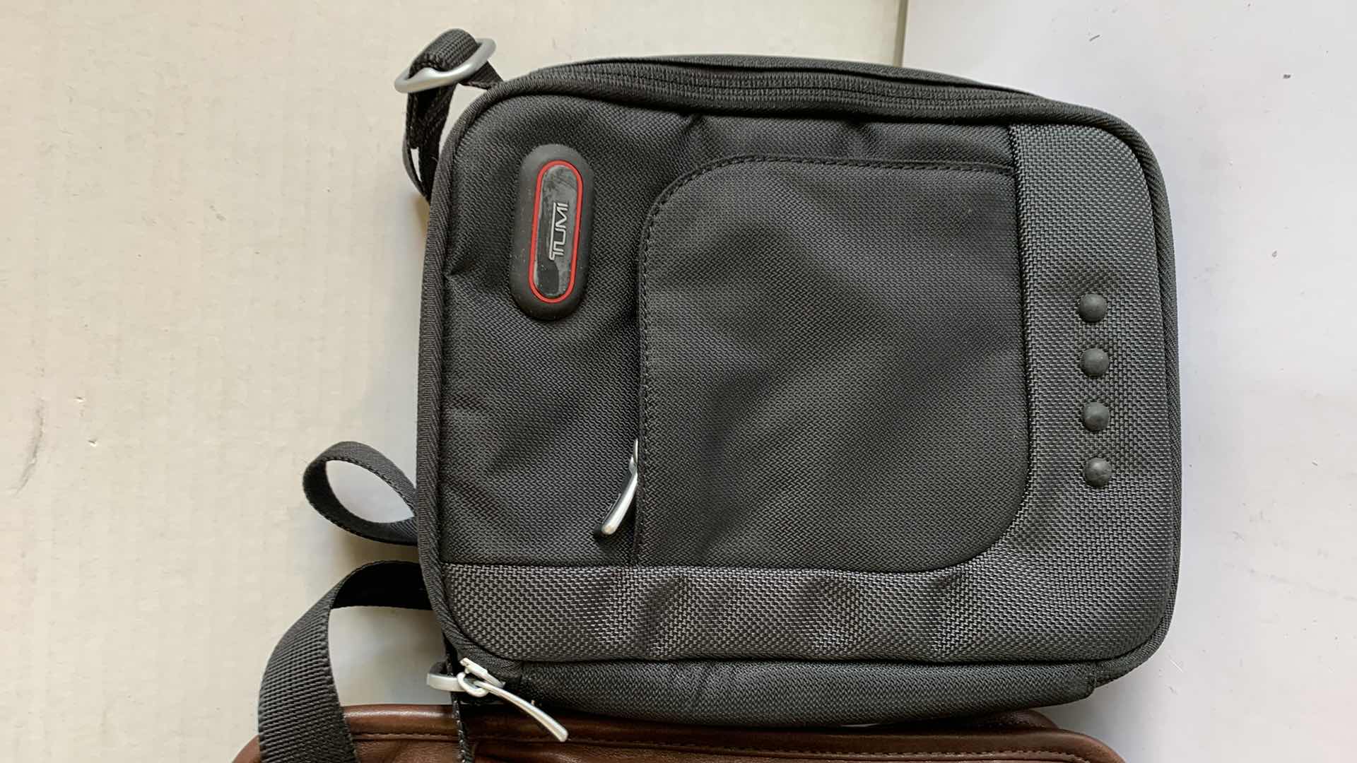Photo 1 of 2-TUMI BRIDGE FLIGHT BAG & MEN'S CROSSBODY BAG