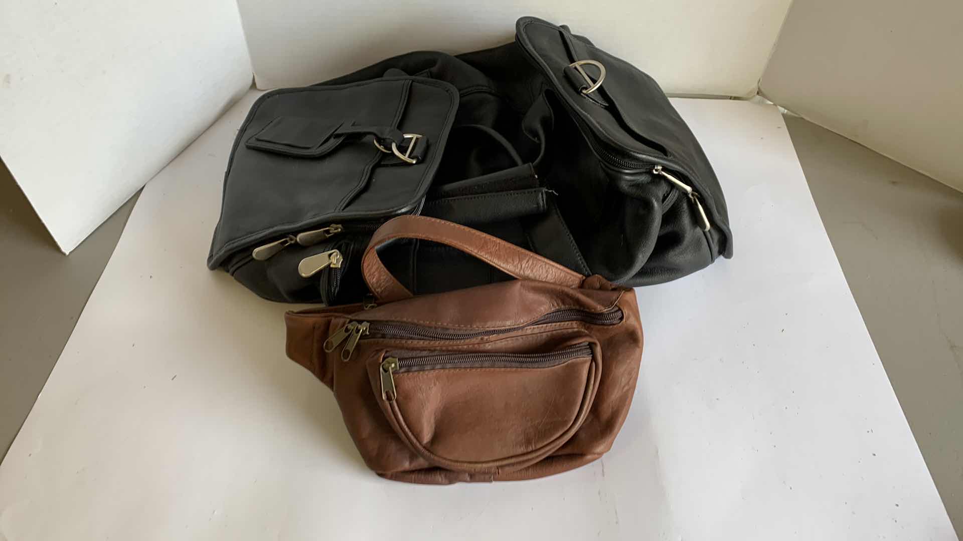 Photo 1 of 2 LEATHER BAGS