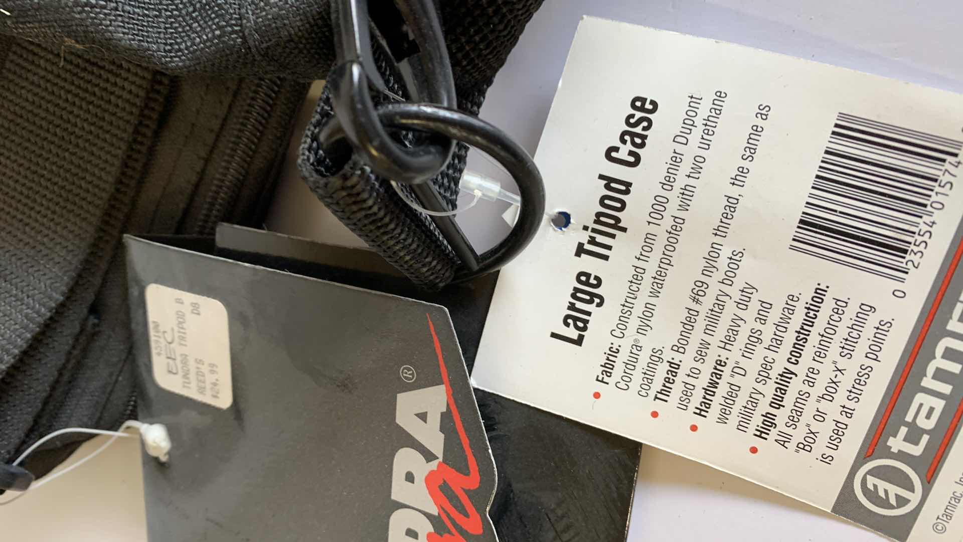 Photo 1 of 2 TRIPOD CASES AND A TENBA BAG