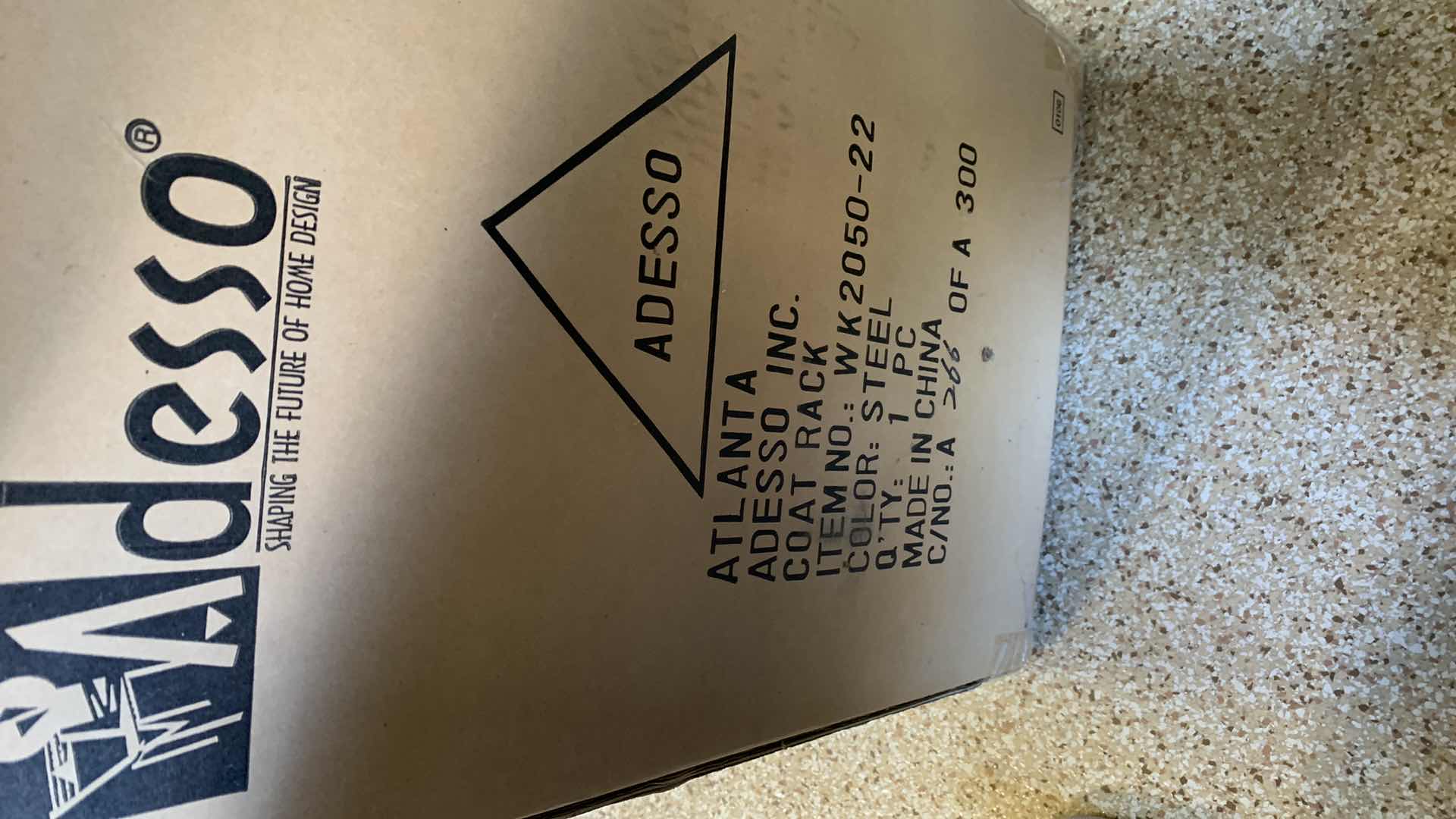 Photo 1 of ADESSO STEEL COAT RACK