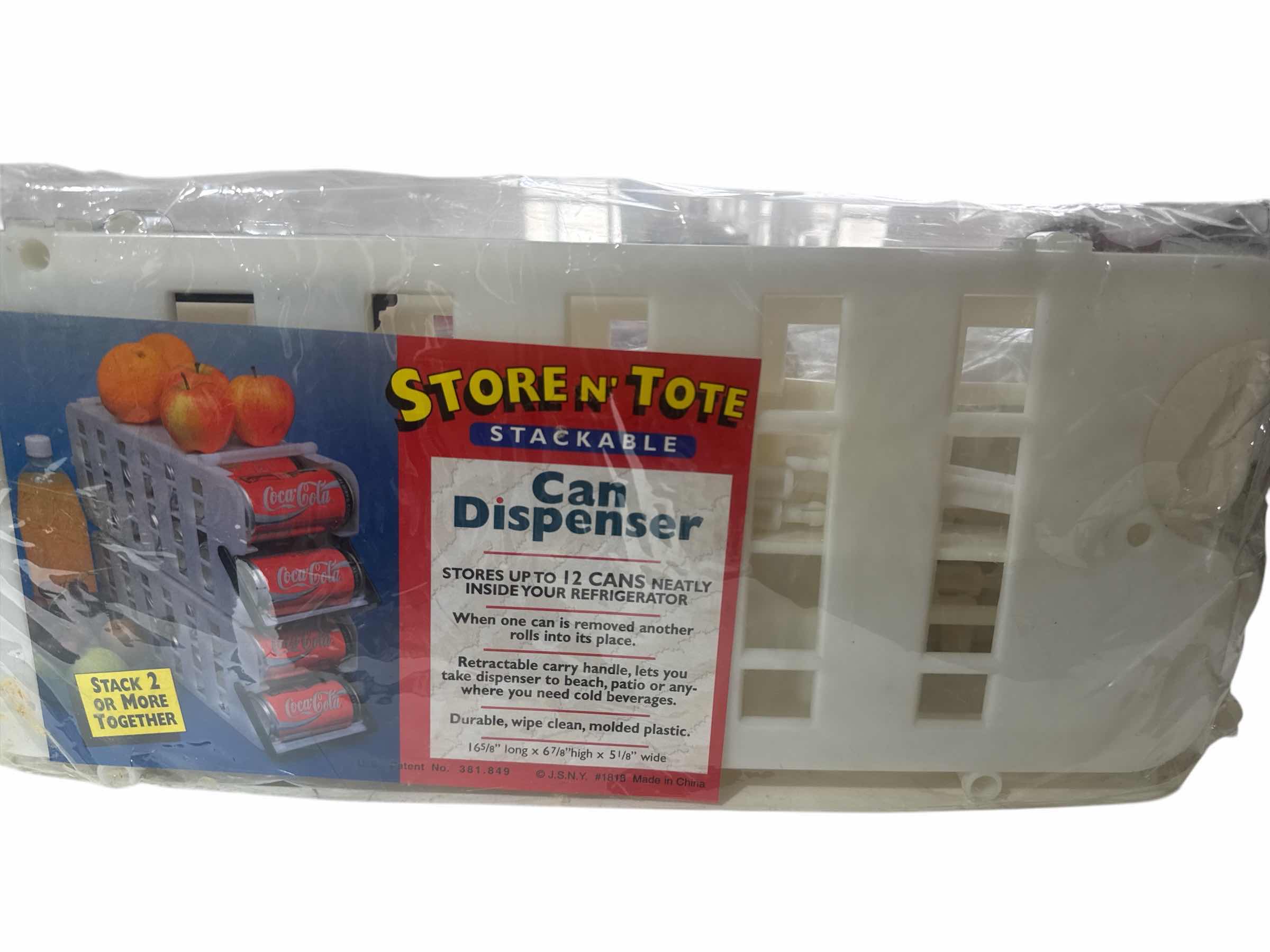 Photo 1 of 4-STORE N TOTE STACKABLE CAN DISPENSERS