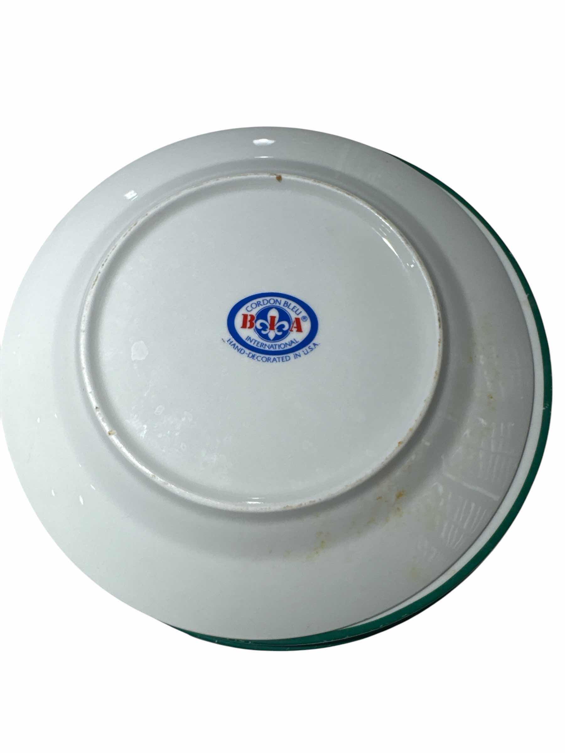 Photo 1 of 4 SALAD PLATES OF CORDON BLEU INTERNATIONAL