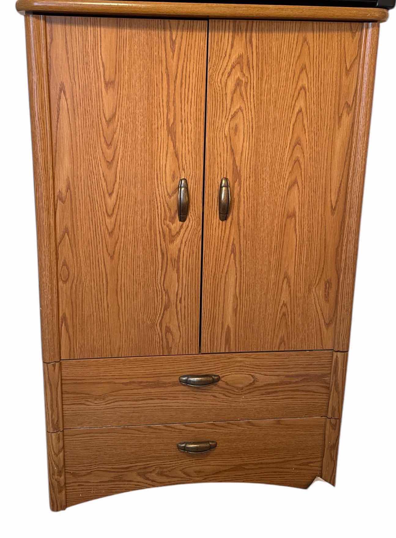 Photo 1 of PARTICLE BOARD IN PINE COLOR WARDROBE