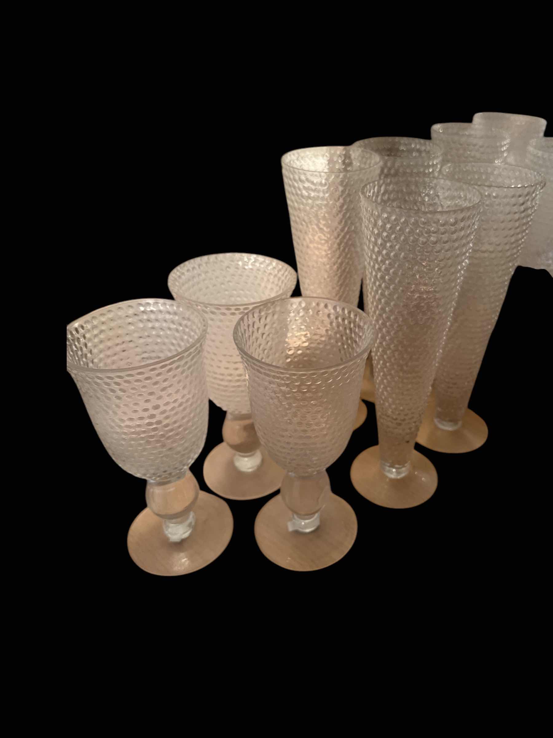 Photo 1 of 8 PIECES OF LEMENTS STEMWARE