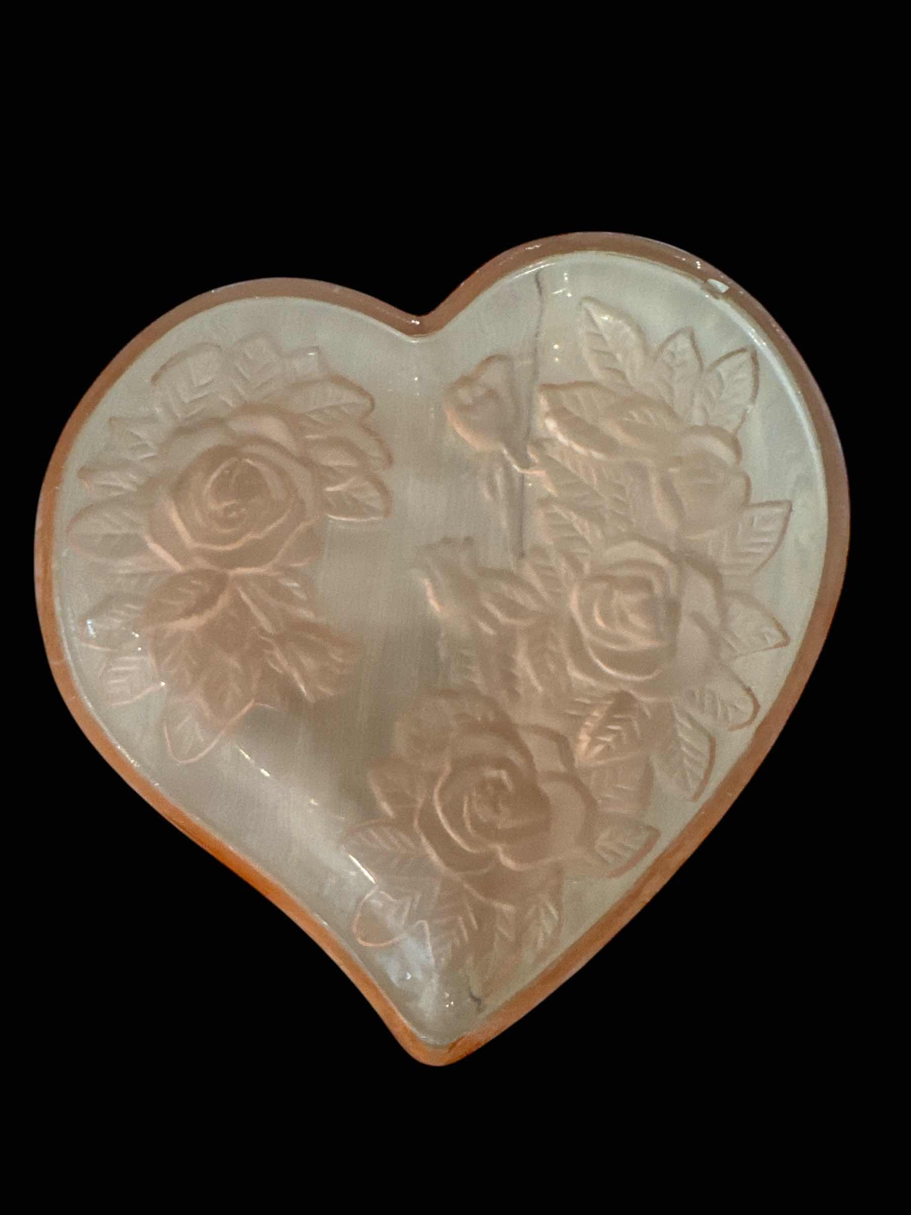 Photo 1 of 3 PINK DEPRESSION GLASS PLATTERS
