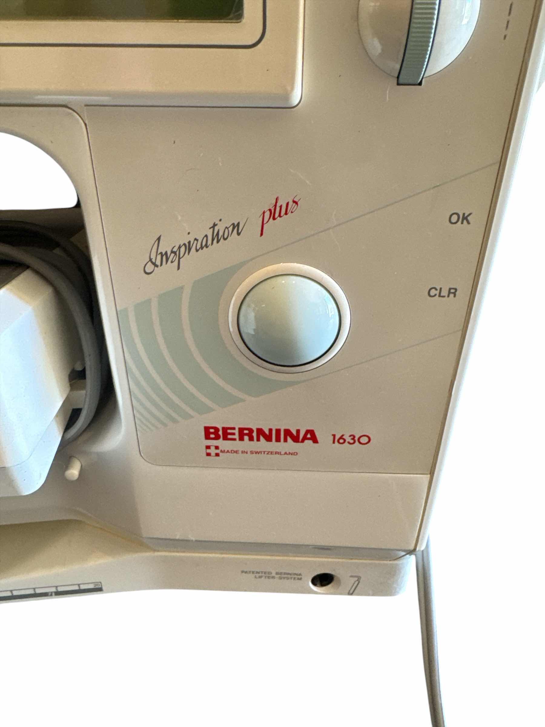 Photo 1 of BERNINA 1630 SEWING MACHINE