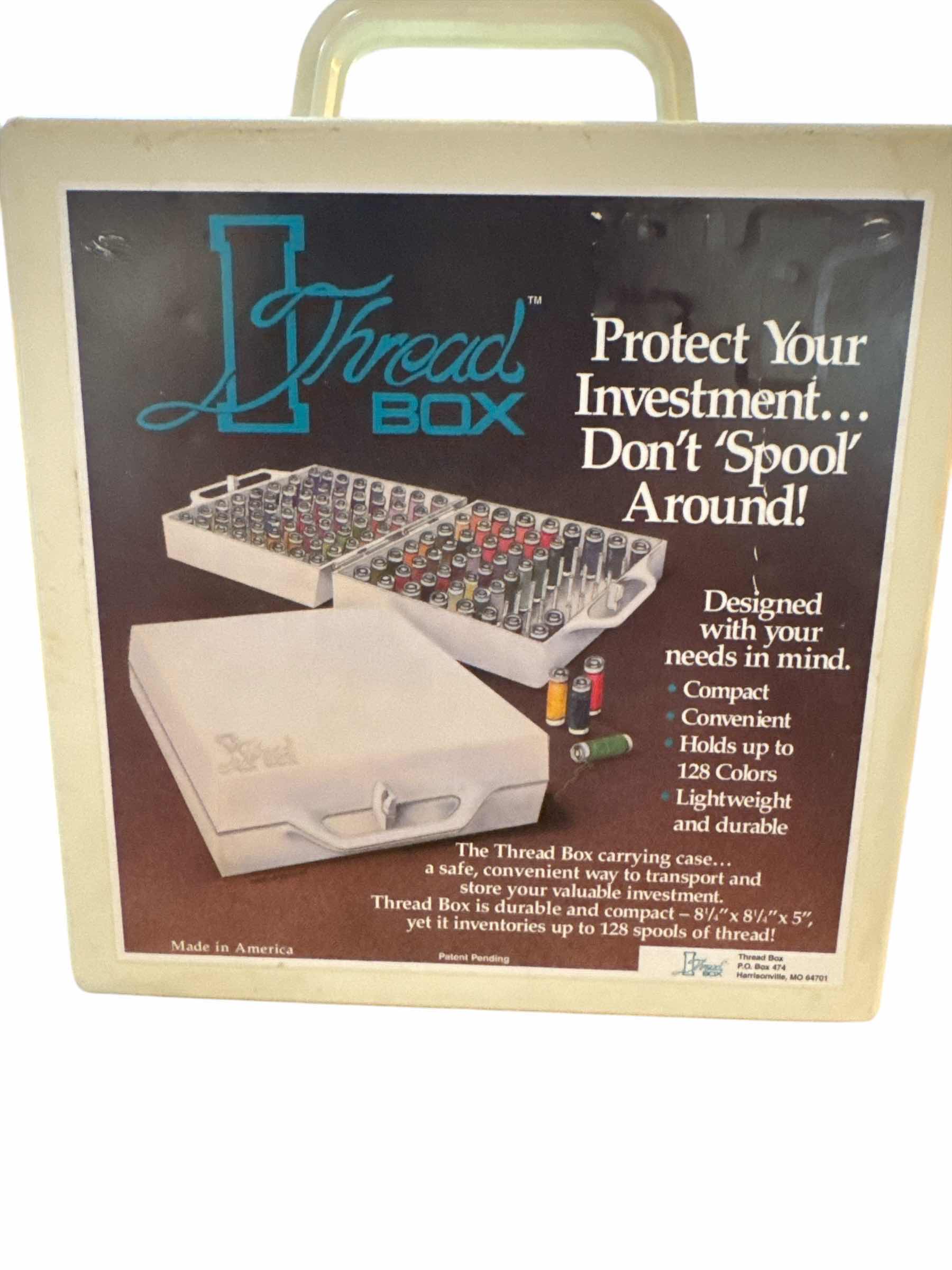 Photo 1 of THREAD BOX FILLED WITH 128 COLORS