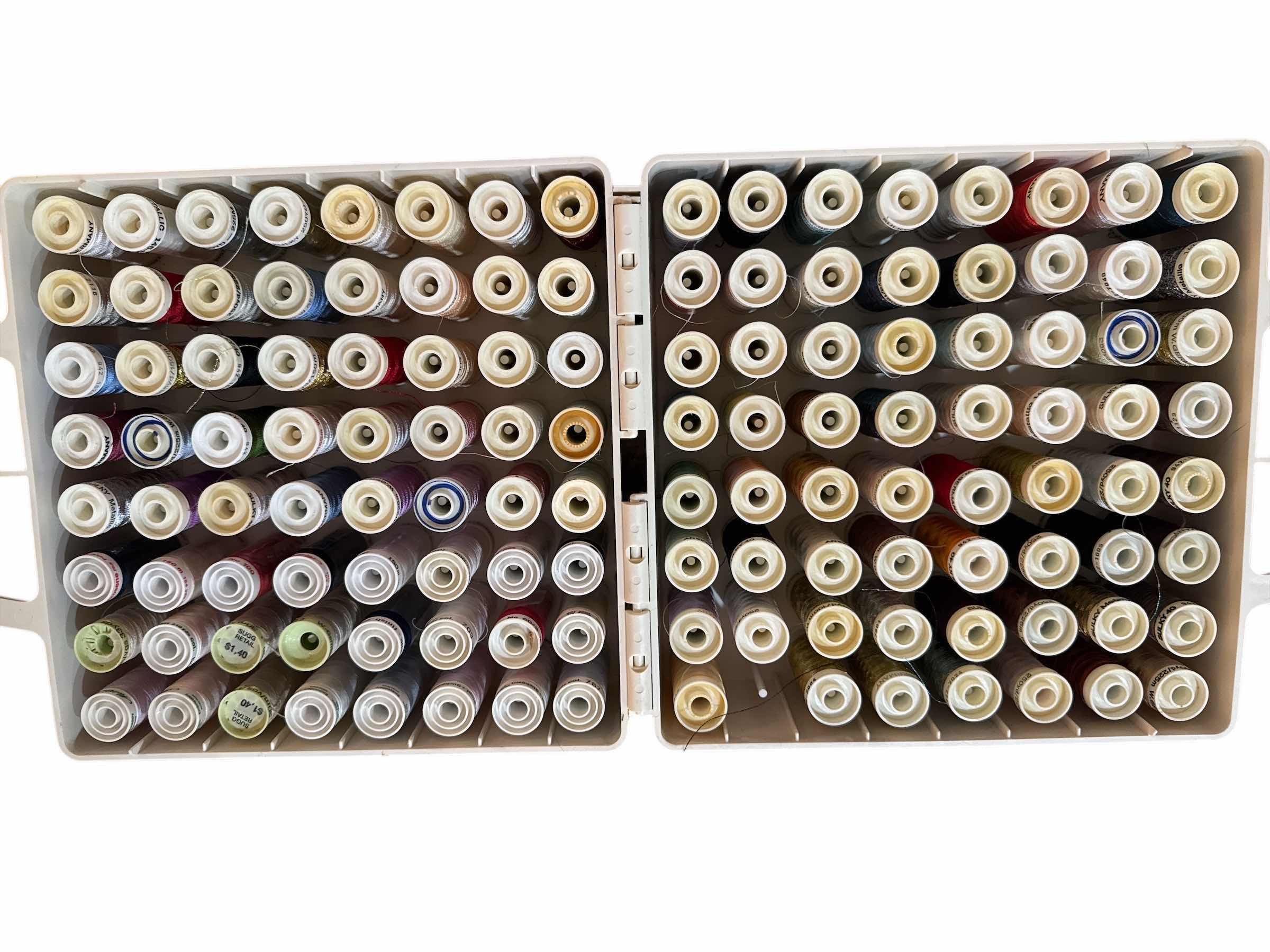 Photo 1 of THREAD BOX FILLED WITH 128 COLORS