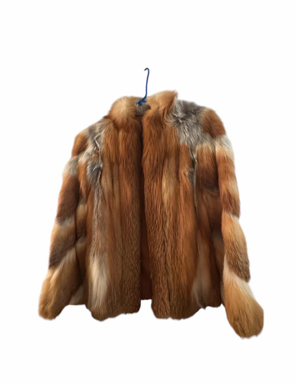 Photo 1 of VINTAGE FABERGIE FUR COAT, FOX FUR, WOMEN’S CLOTHING, MULTI COLOR