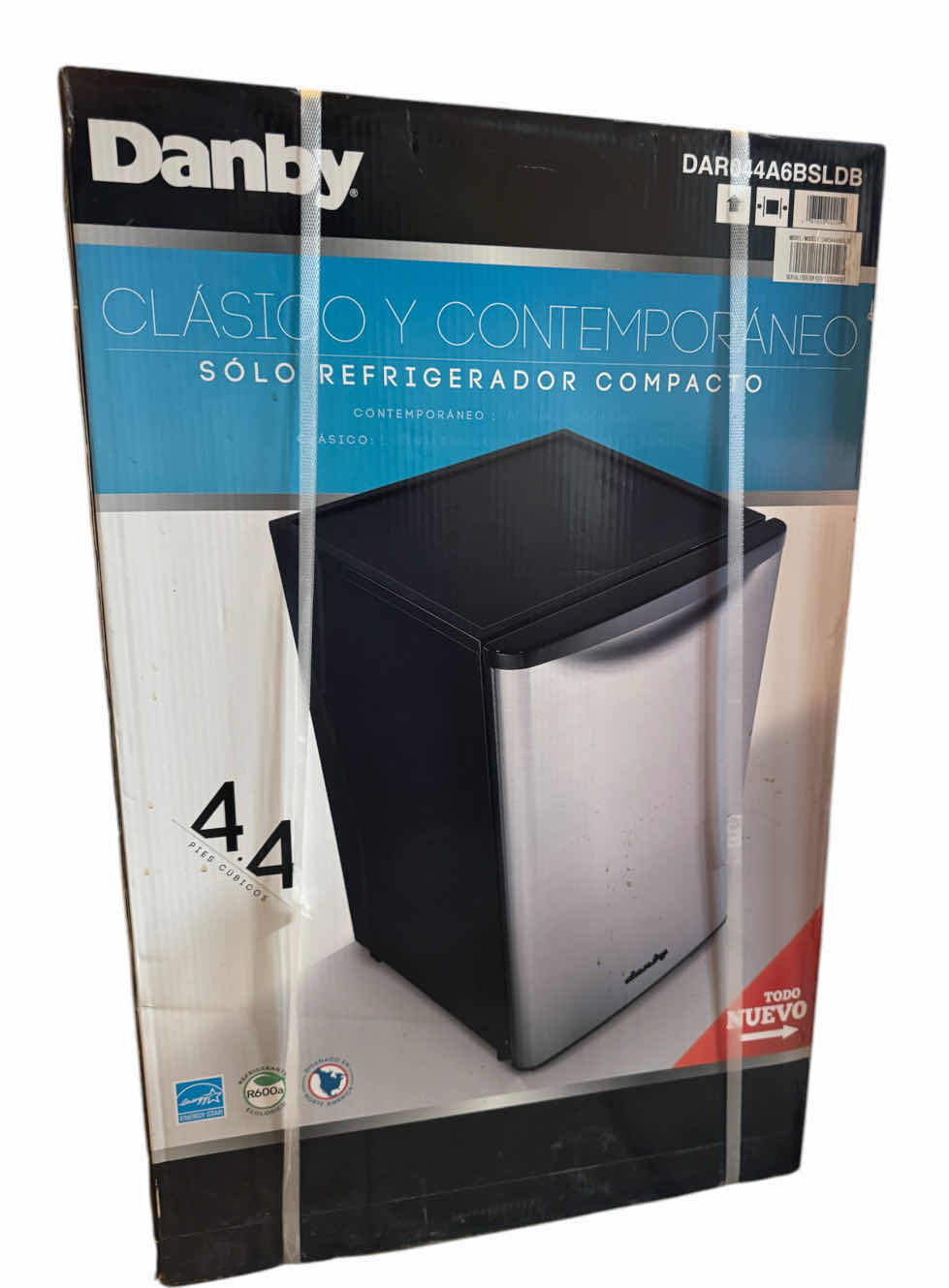 Photo 1 of BRAND NEW IN BOX, DARBY COMPACT ALL REFRIGERATOR, MODEL DAR044A6BSLDB
20.25” X 21.25” X H33.25”